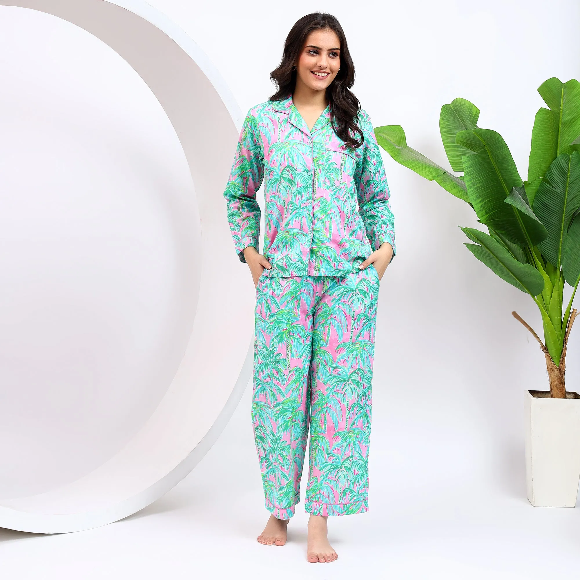 Pink Wildest Dream Flannel Cotton PJ Set