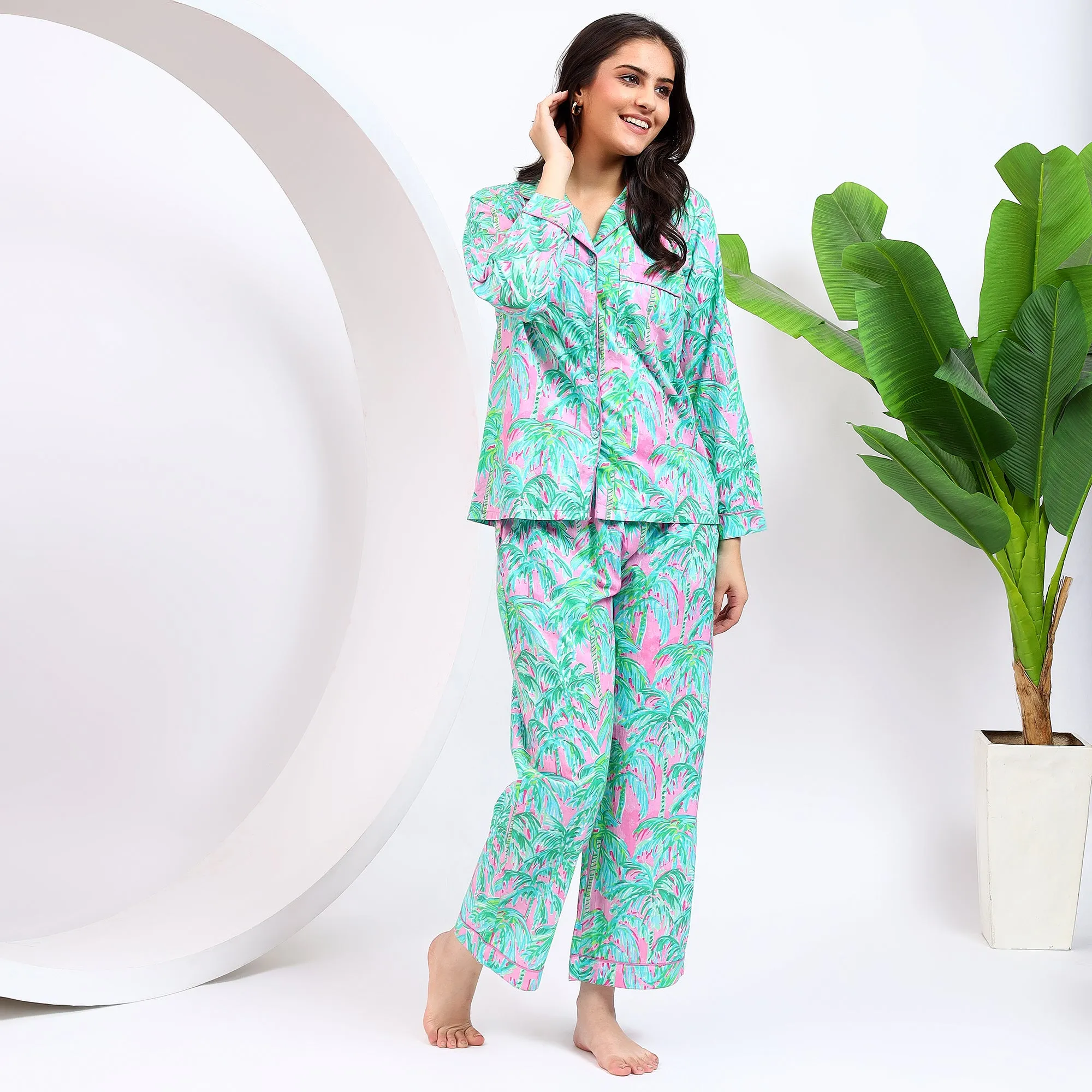 Pink Wildest Dream Flannel Cotton PJ Set