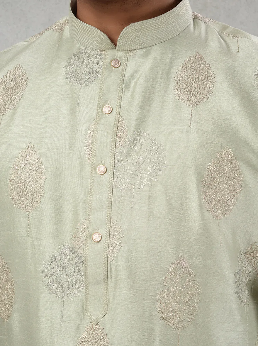 Pista Green Kurta Pajama | Azania