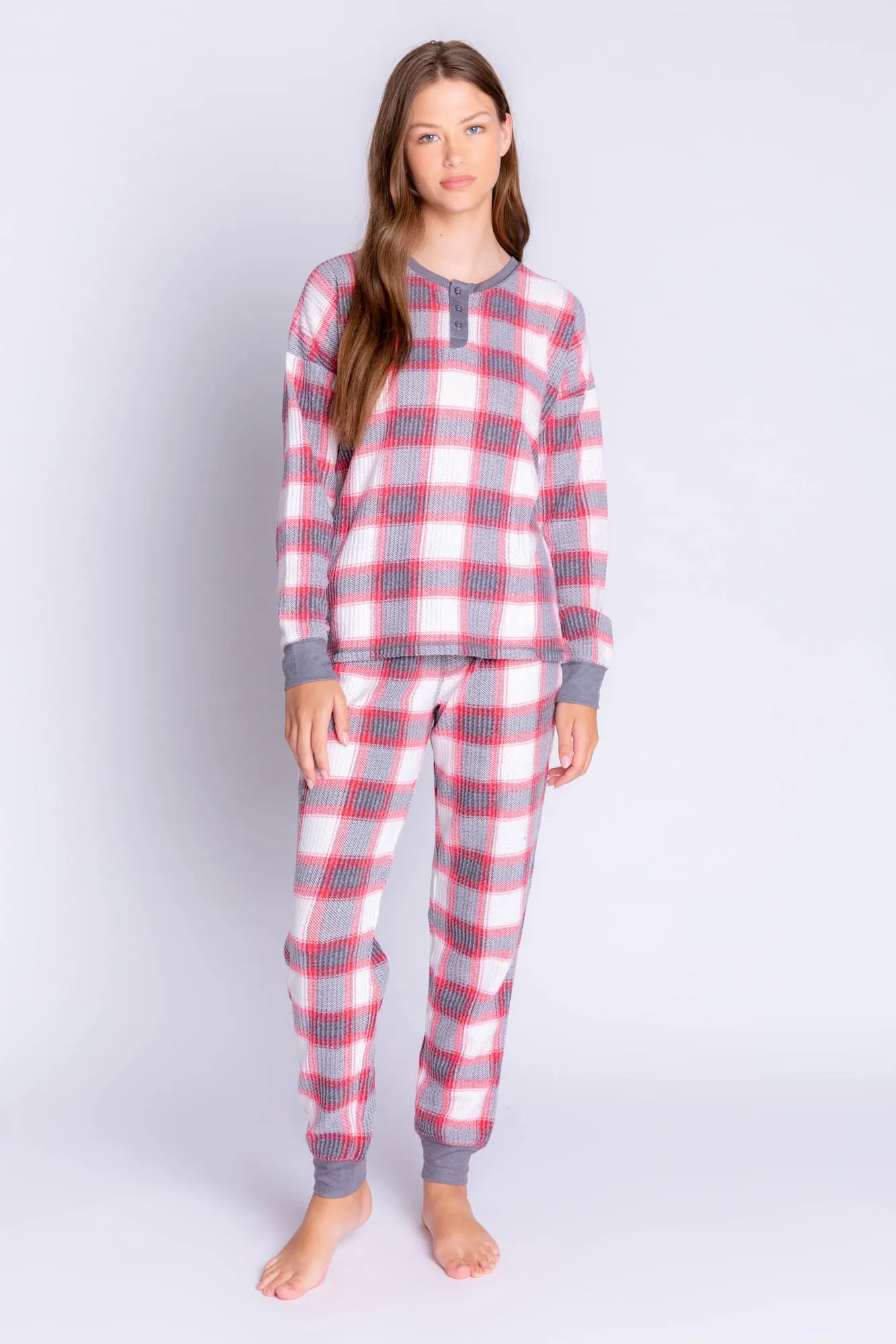 PJ Set Plaid