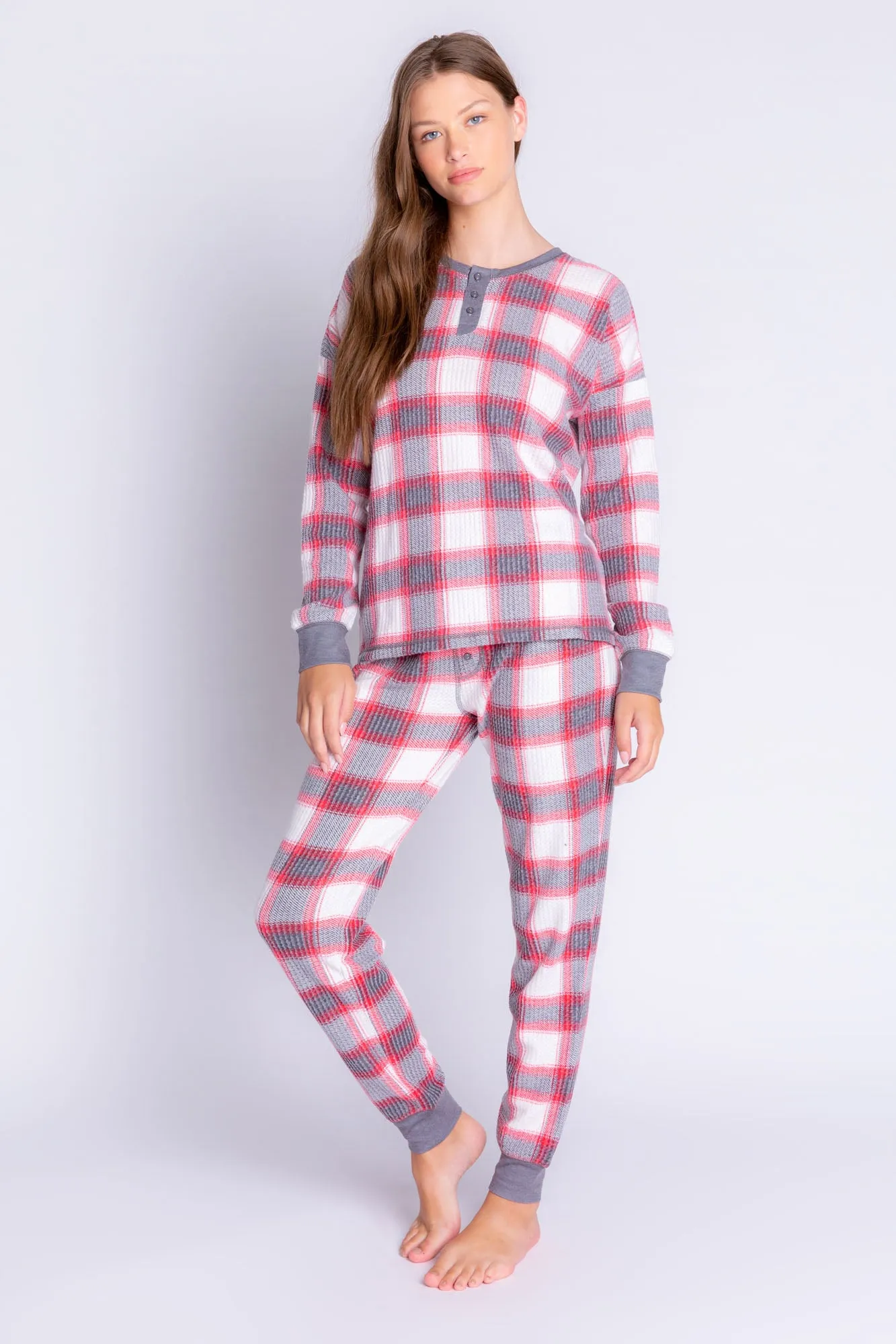 PJ Set Plaid