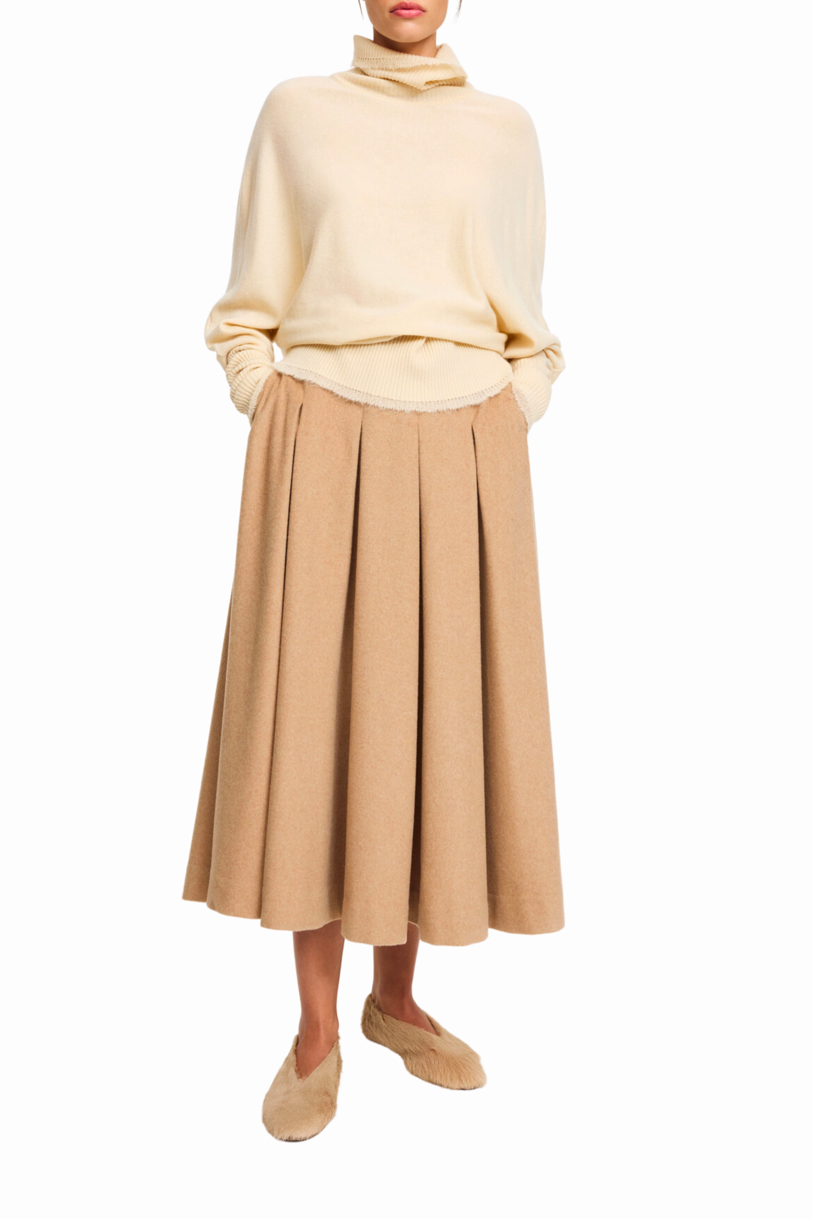 Seamless Design Gentle Comfort Eden Wool Skirt