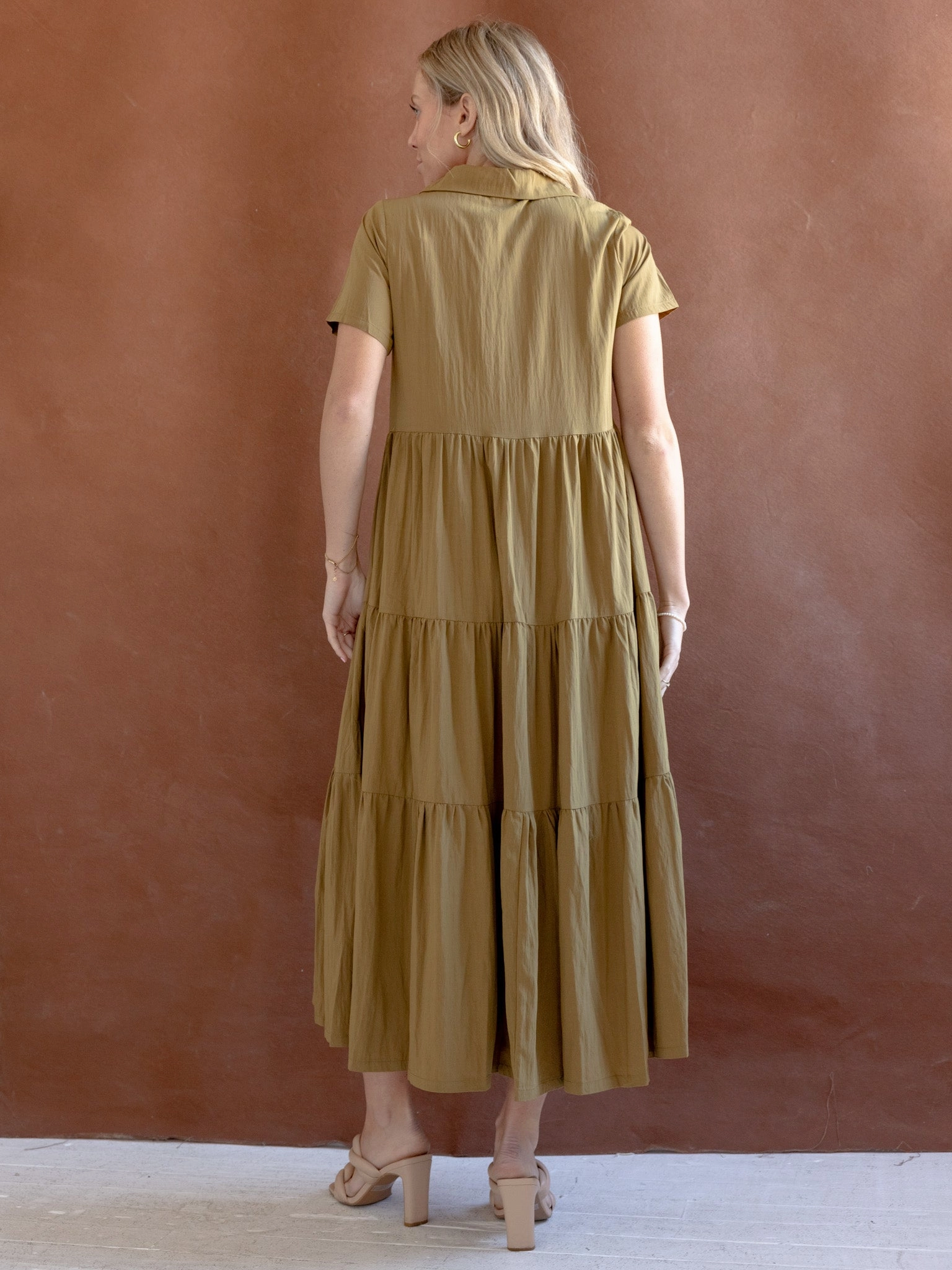 Sharp Edge Autumn Maxi Dress