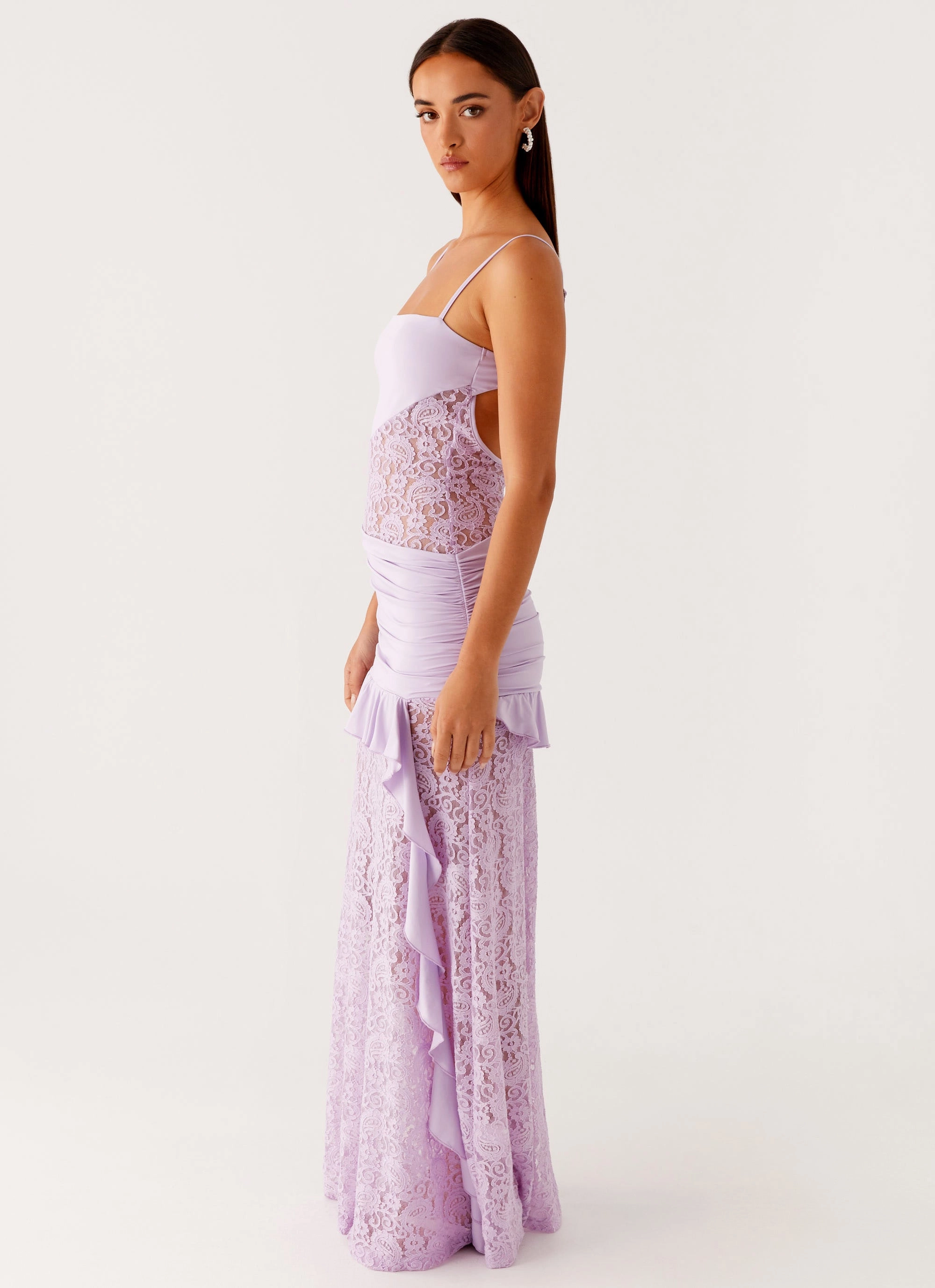 Easy Pick Smart Waistband Fit New Romance Maxi Dress - Lilac