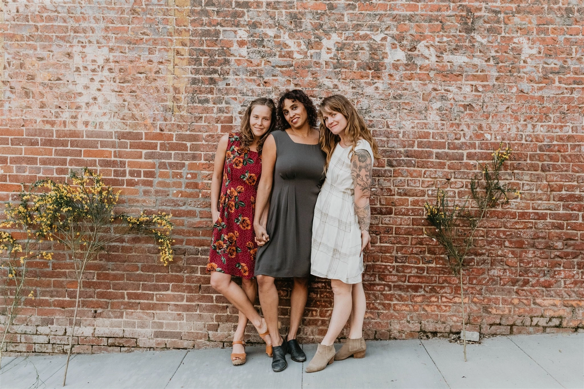 Pleiades Dress in Olive Crepe Trendy Waistband
