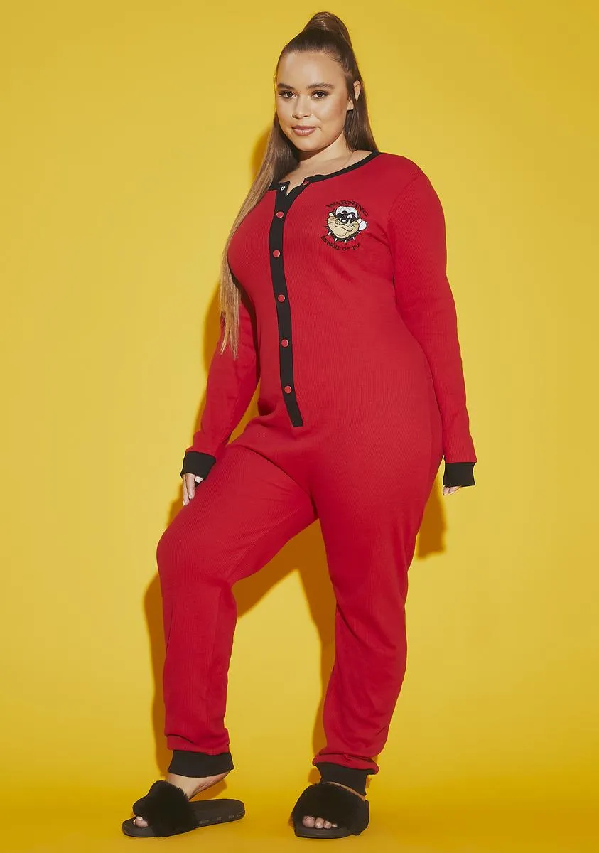 Plus Dizzy Spell Thermal Pajamas