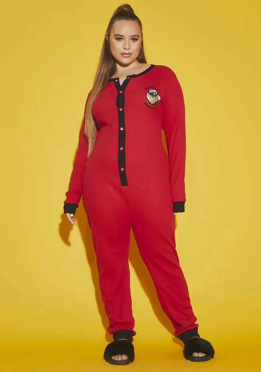 Plus Dizzy Spell Thermal Pajamas