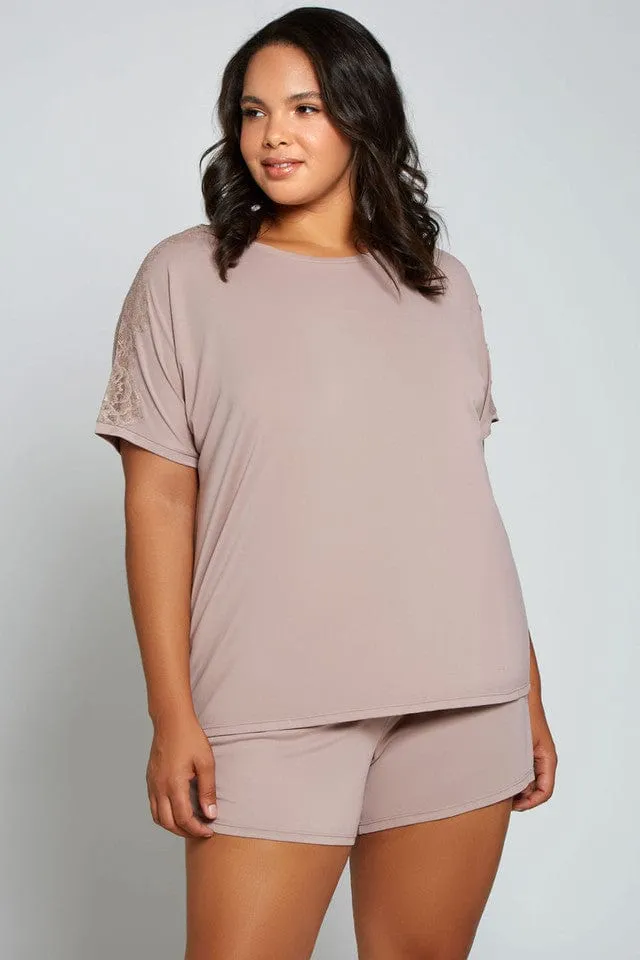 Plus Size Estelle Pajamas- Blush