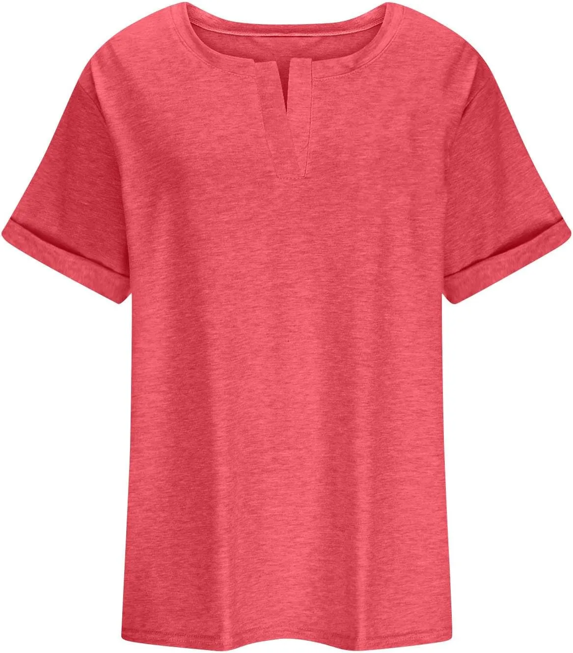 Plus Size Tops for Women 2025 Floral Print Summer V Neck Short Sleeve T Shirts Oversized Trendy Dressy Casual Blouses