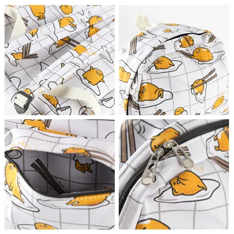 Poached Eggs Printing Backpack AD0296