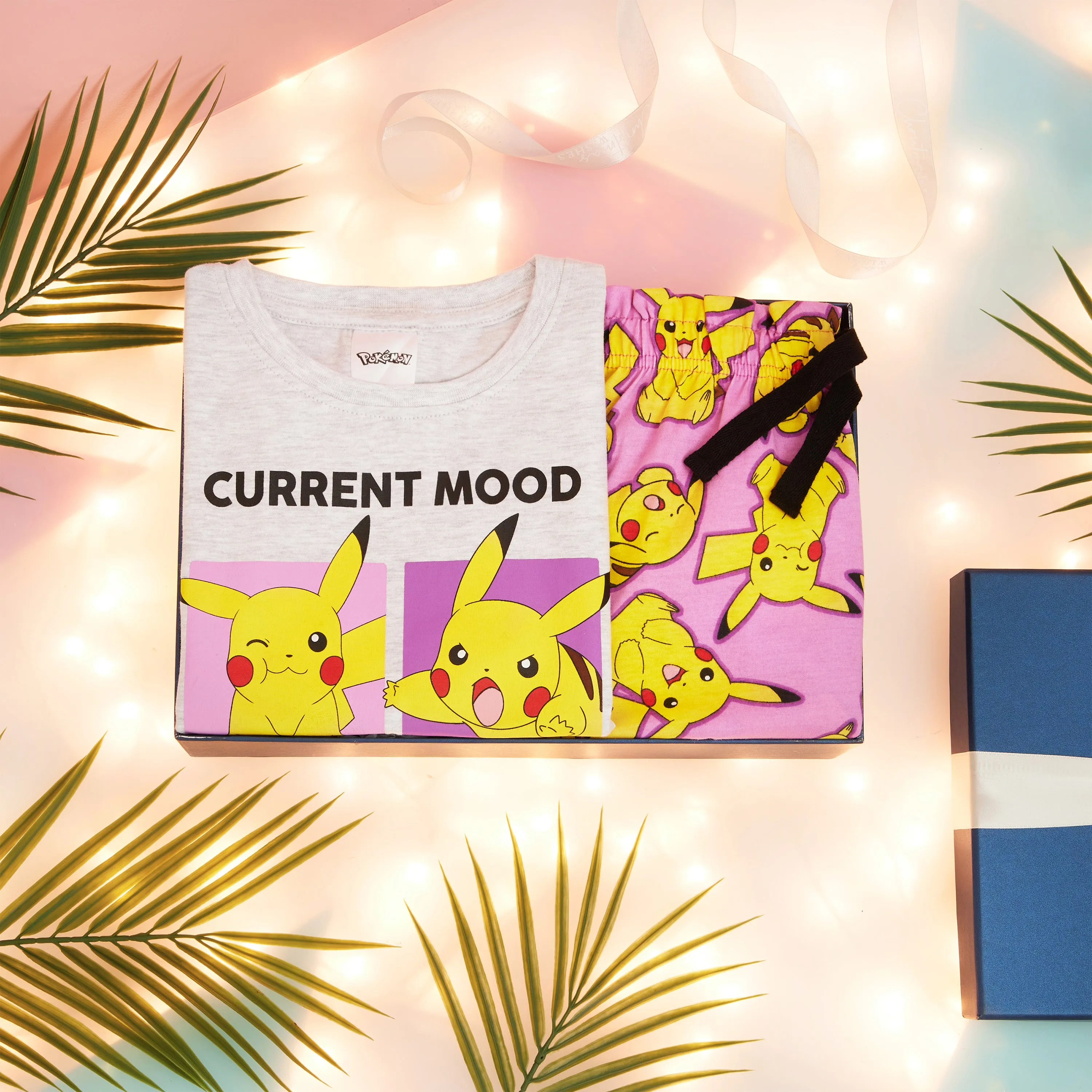 Pokemon Pyjamas for Women Teenagers Summer Pikachu Ladies Lounge Wear Sets