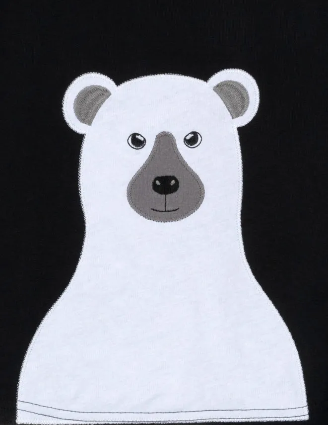 Polar Bear Houndstooth Pajamas