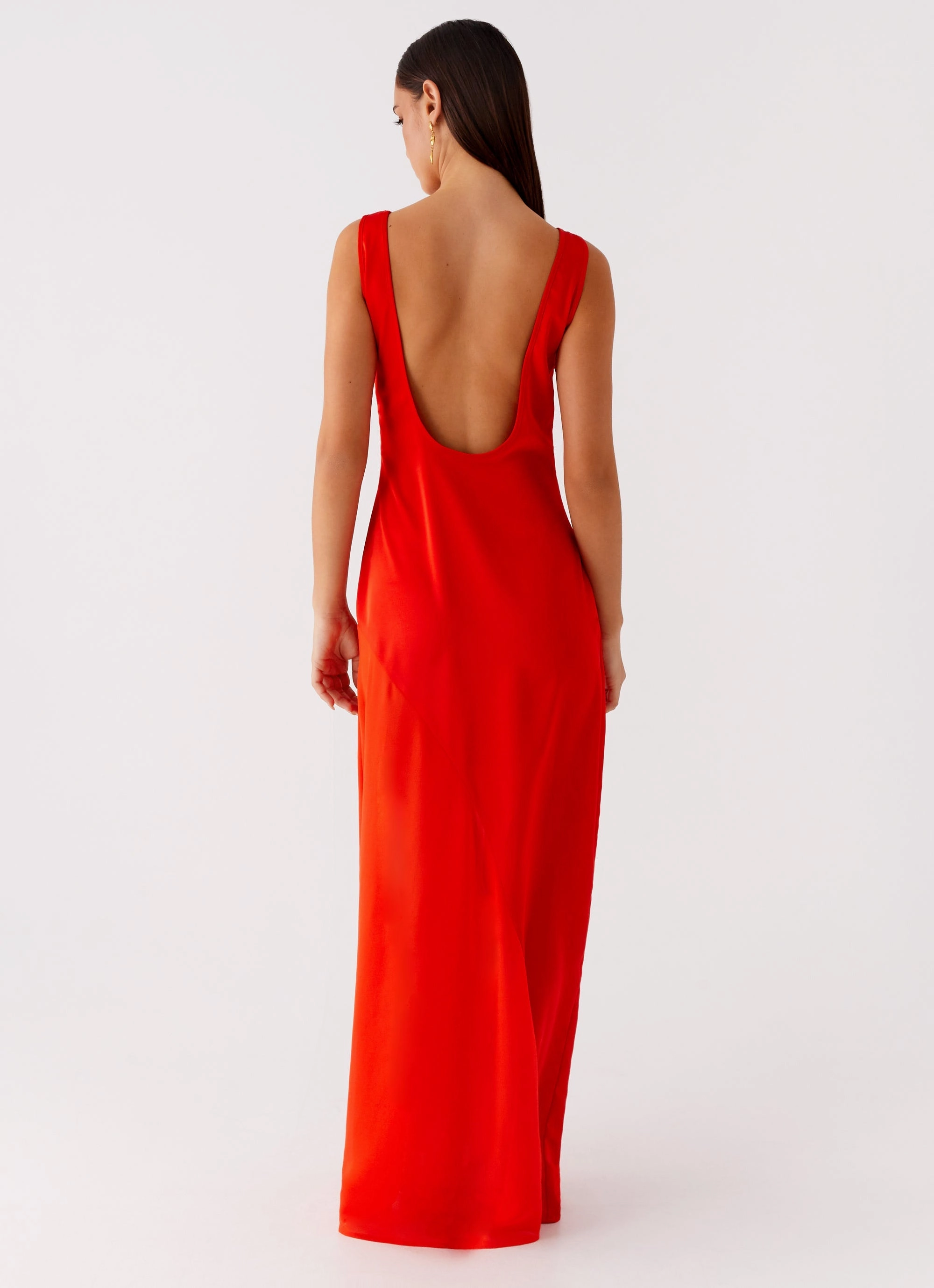 Ramiro Maxi Dress - Red Refined Style Effortless Mood