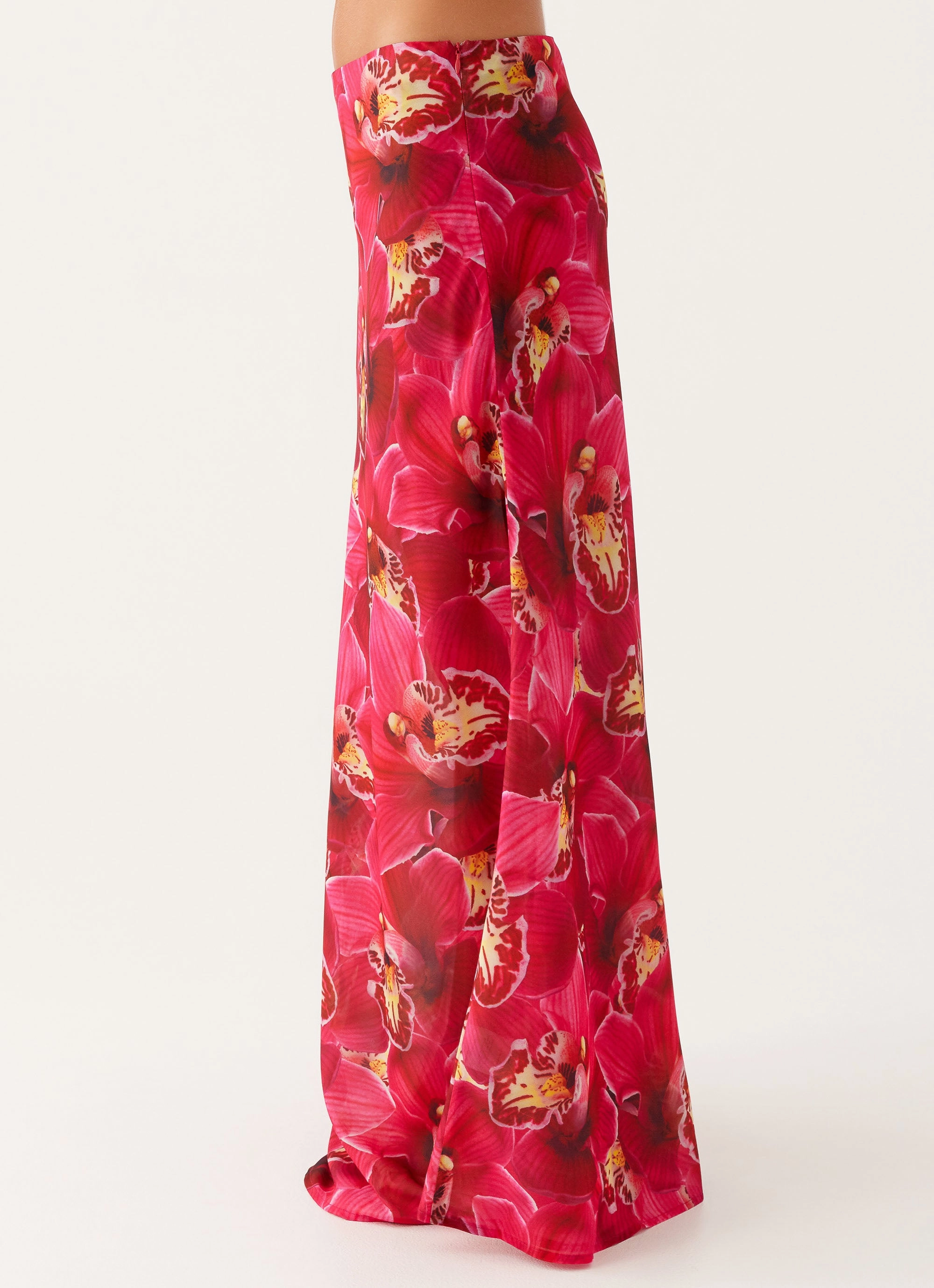Cool Details Ashley Maxi Skirt - Orchid Pink