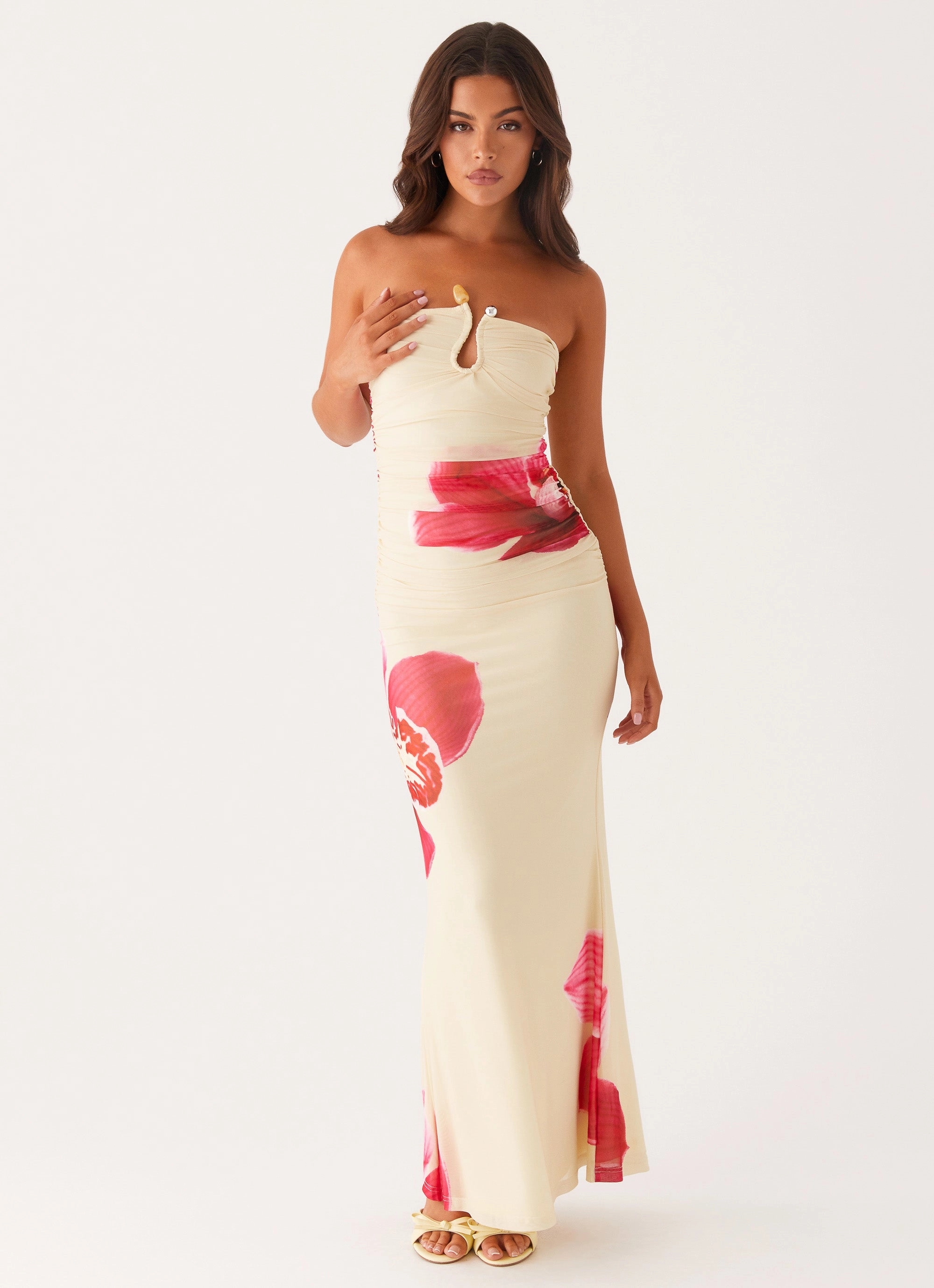 Gender Inclusive Rudy Maxi Dress - Orchid Yellow