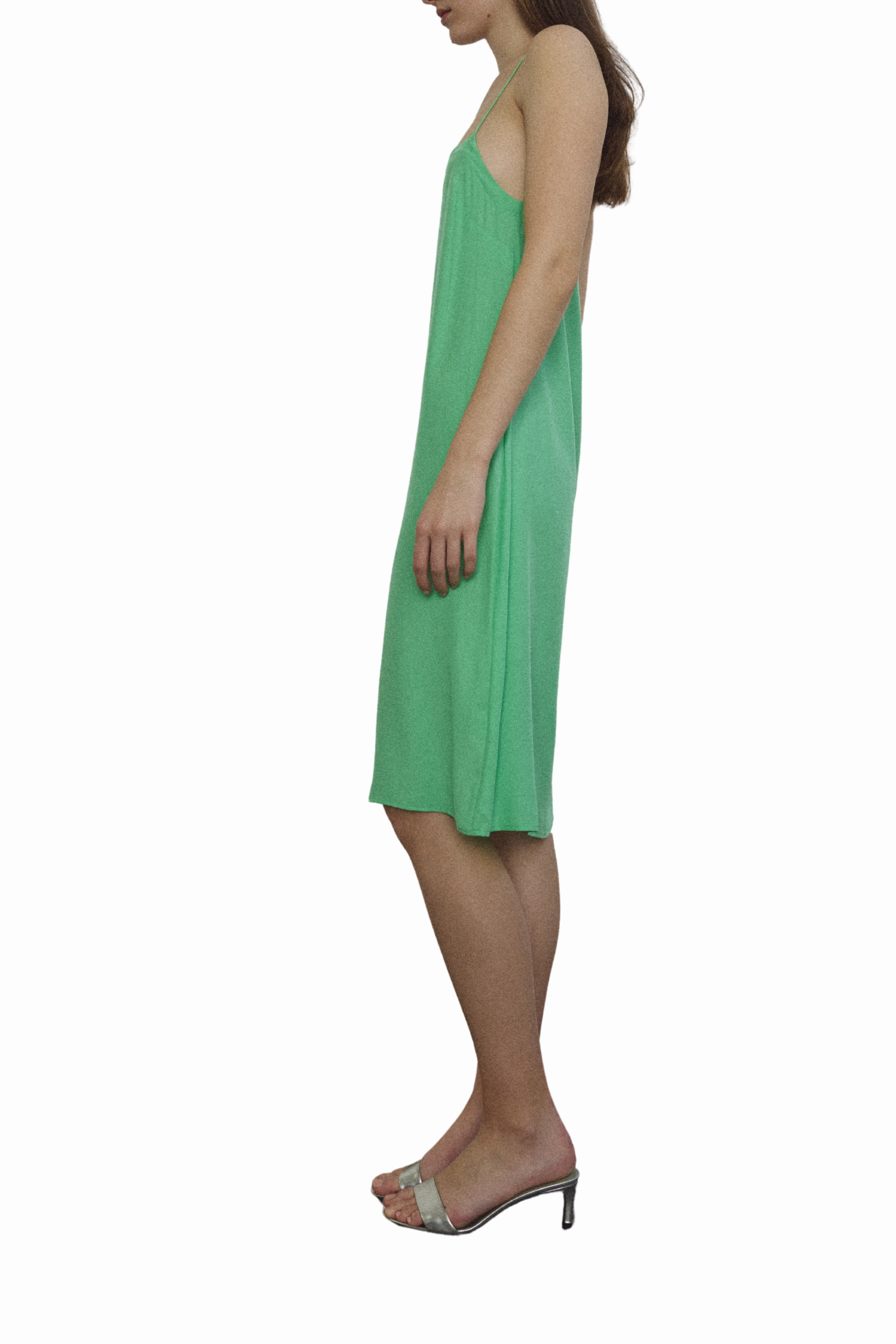 Short Slip Dress - Celadon Weekend Style
