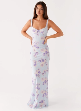 Resort-Wear Charity Maxi Dress - Print