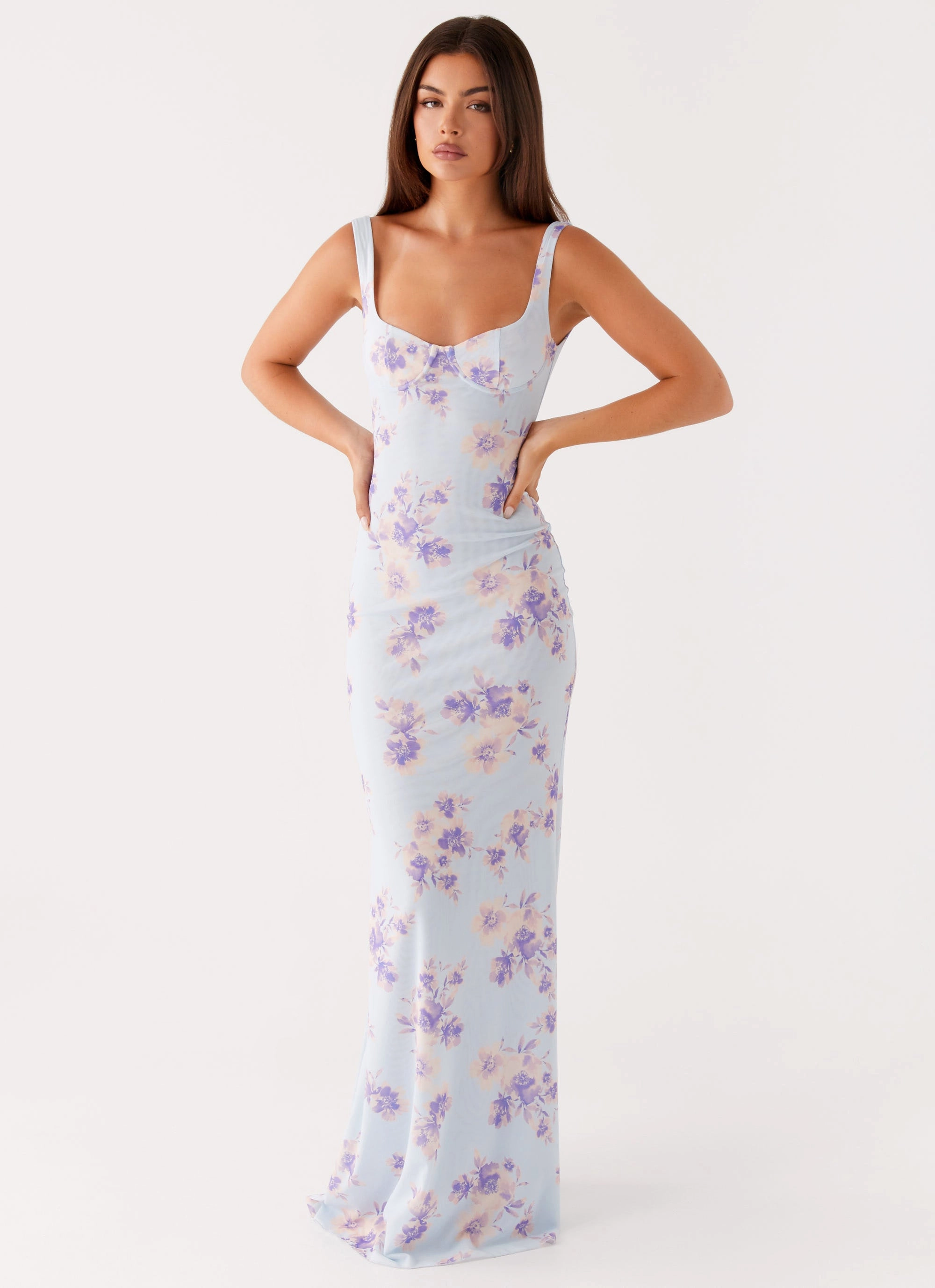 Resort-Wear Charity Maxi Dress - Print