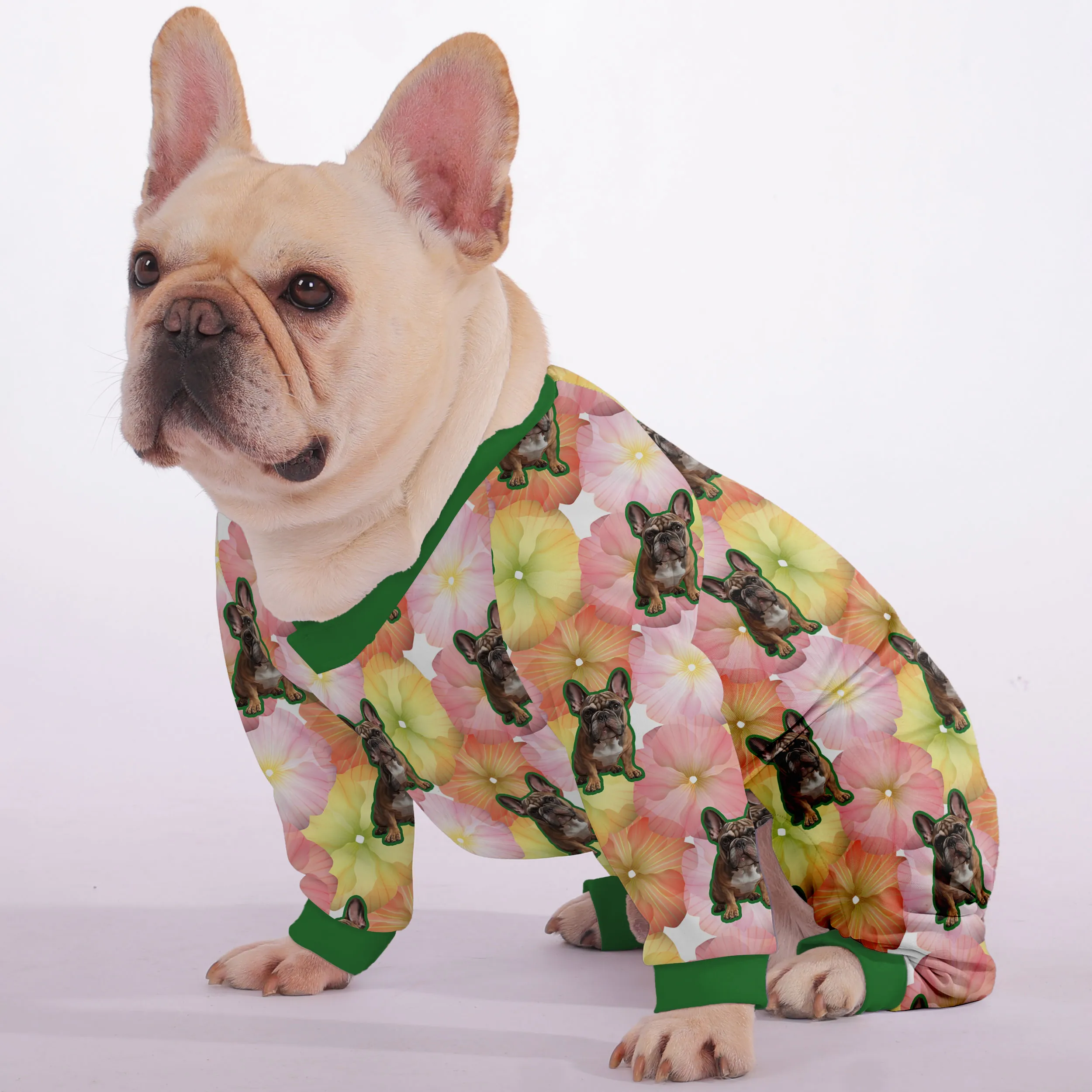 Poppy - Personalized French Bulldog Pajamas with Your Frenchie’s Picture – Ultra-Soft, Cozy, and Uniquely Stylish