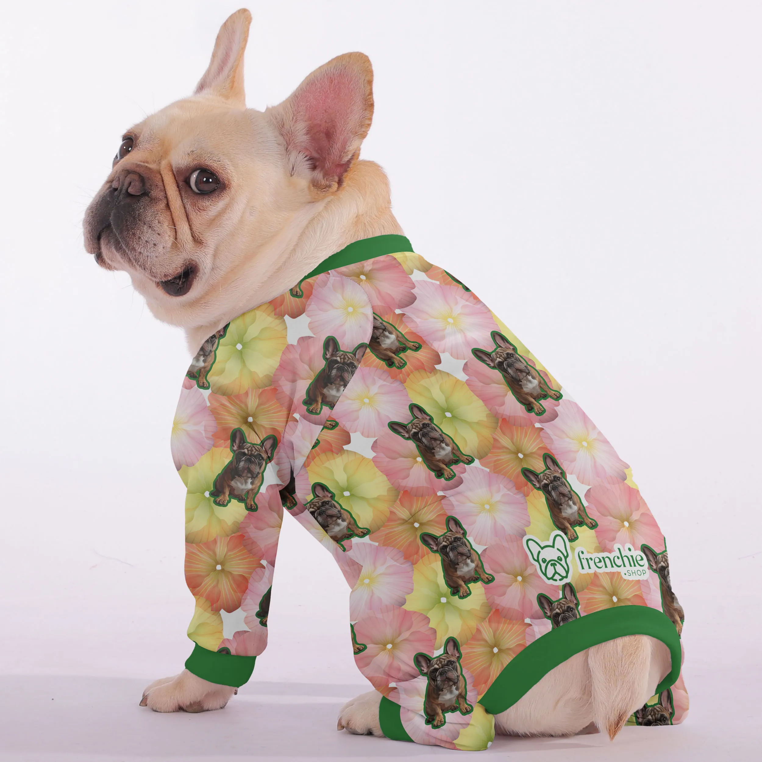 Poppy - Personalized French Bulldog Pajamas with Your Frenchie’s Picture – Ultra-Soft, Cozy, and Uniquely Stylish