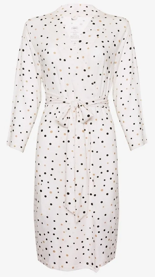 Posh Peanut Jamie Polka Dot Mommy Robe
