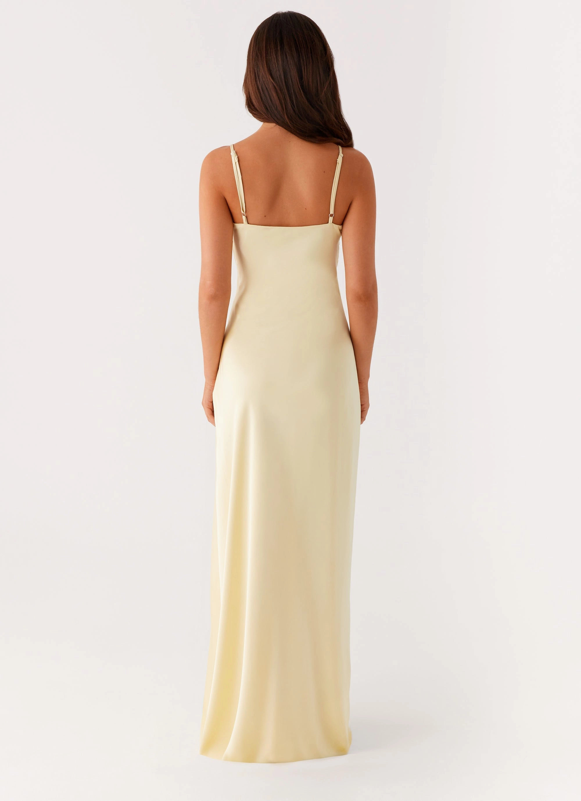 Elona Maxi Dress - Baby Yellow Easy-to-style casual dress