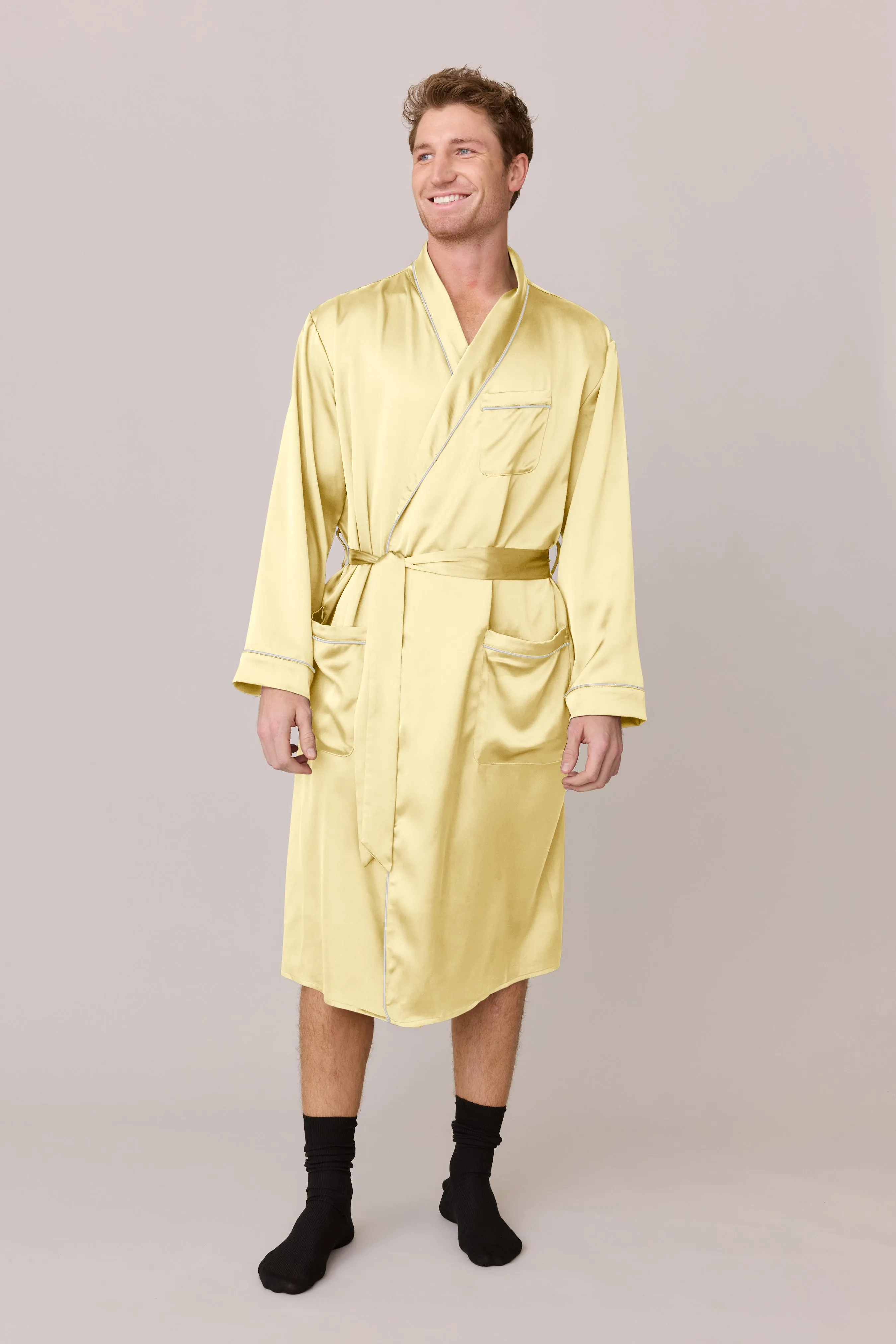 Pre-Game Satin Robe | Made To Order