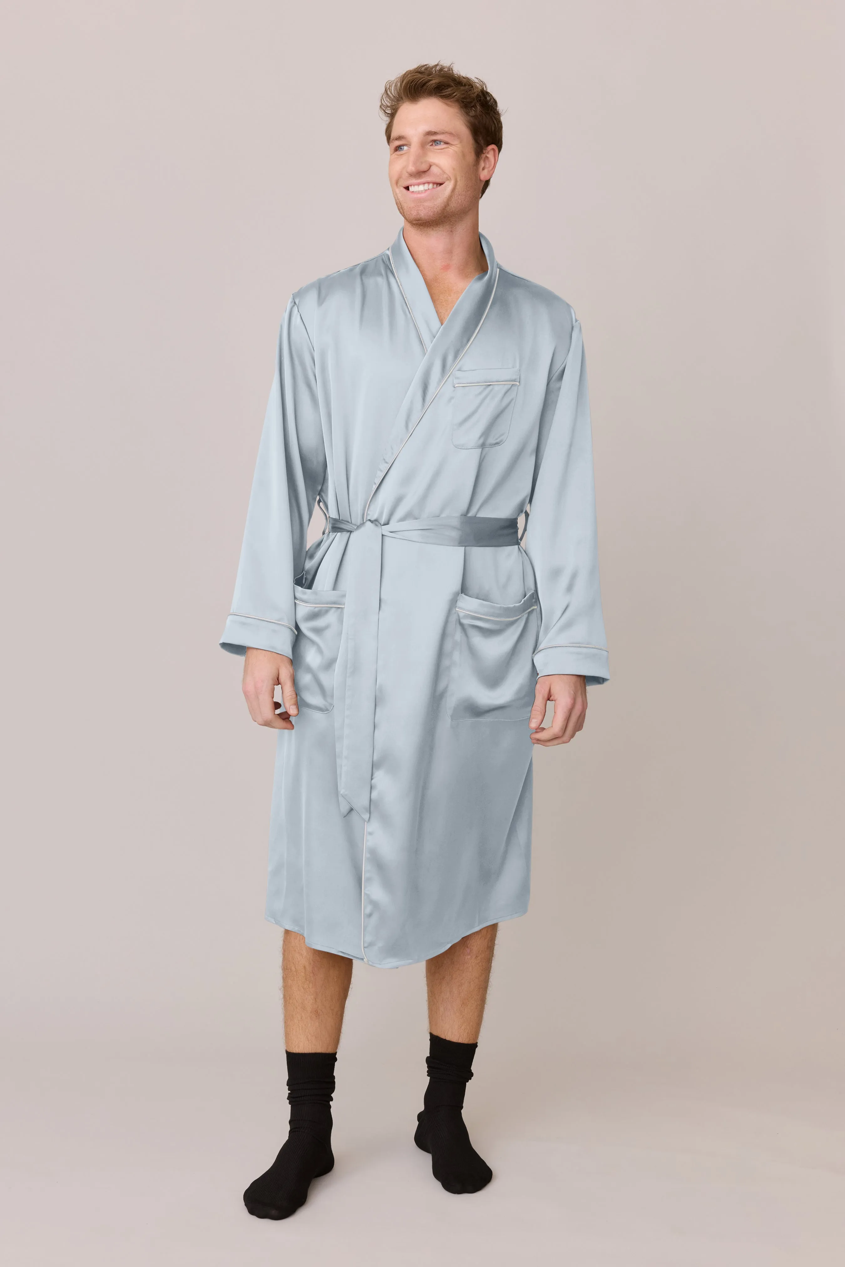 Pre-Game Satin Robe | Made To Order