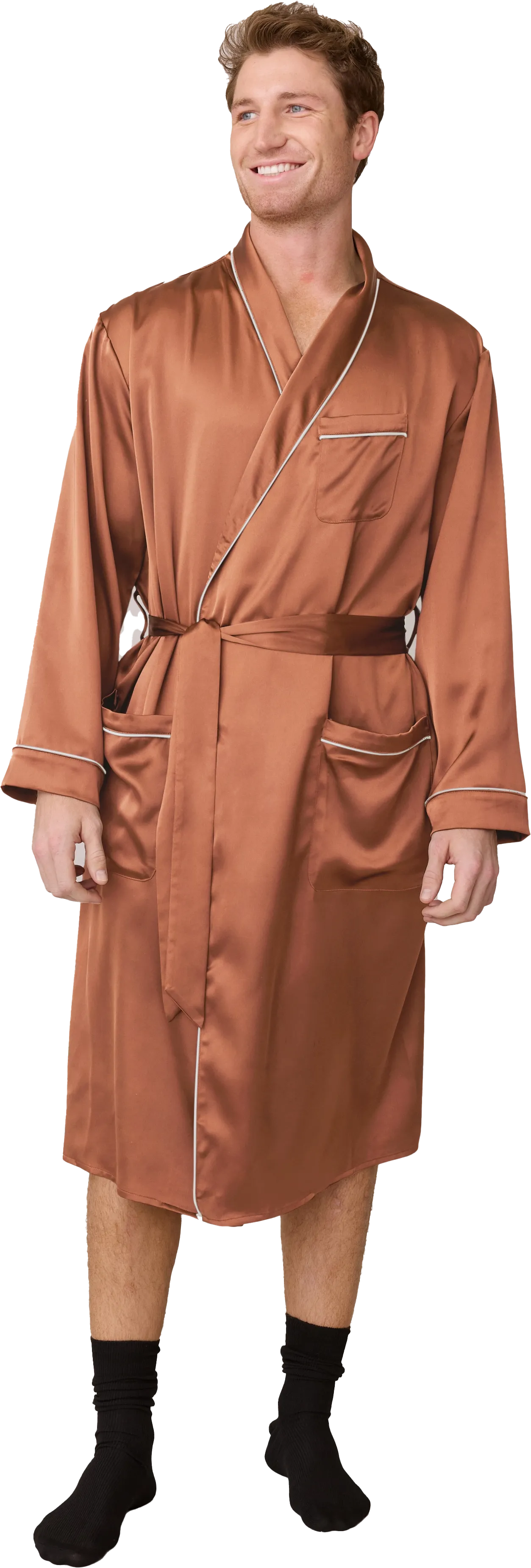 Pre-Game Satin Robe | Made To Order