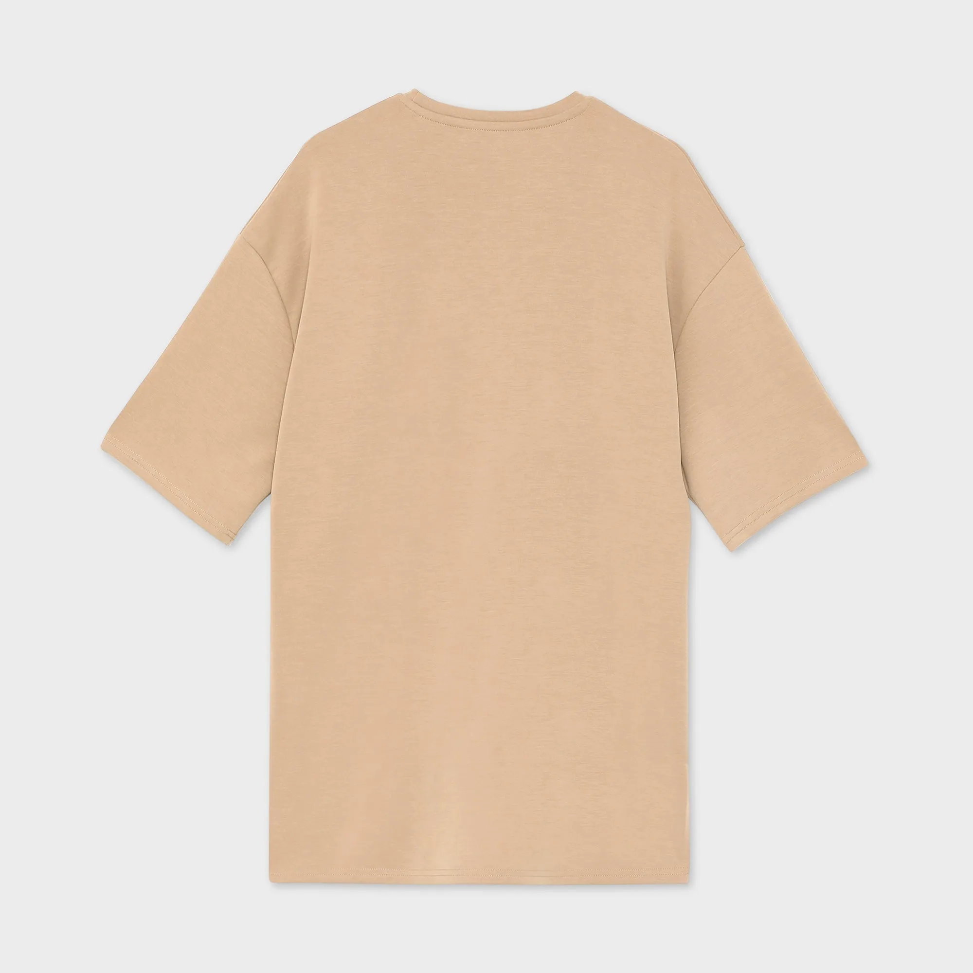 Premium Oversized T-shirt For Women - Beige