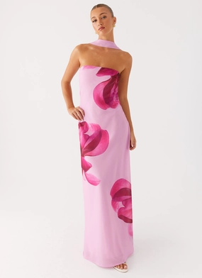 Prim Maxi Dress - Pastel Pink All Gender