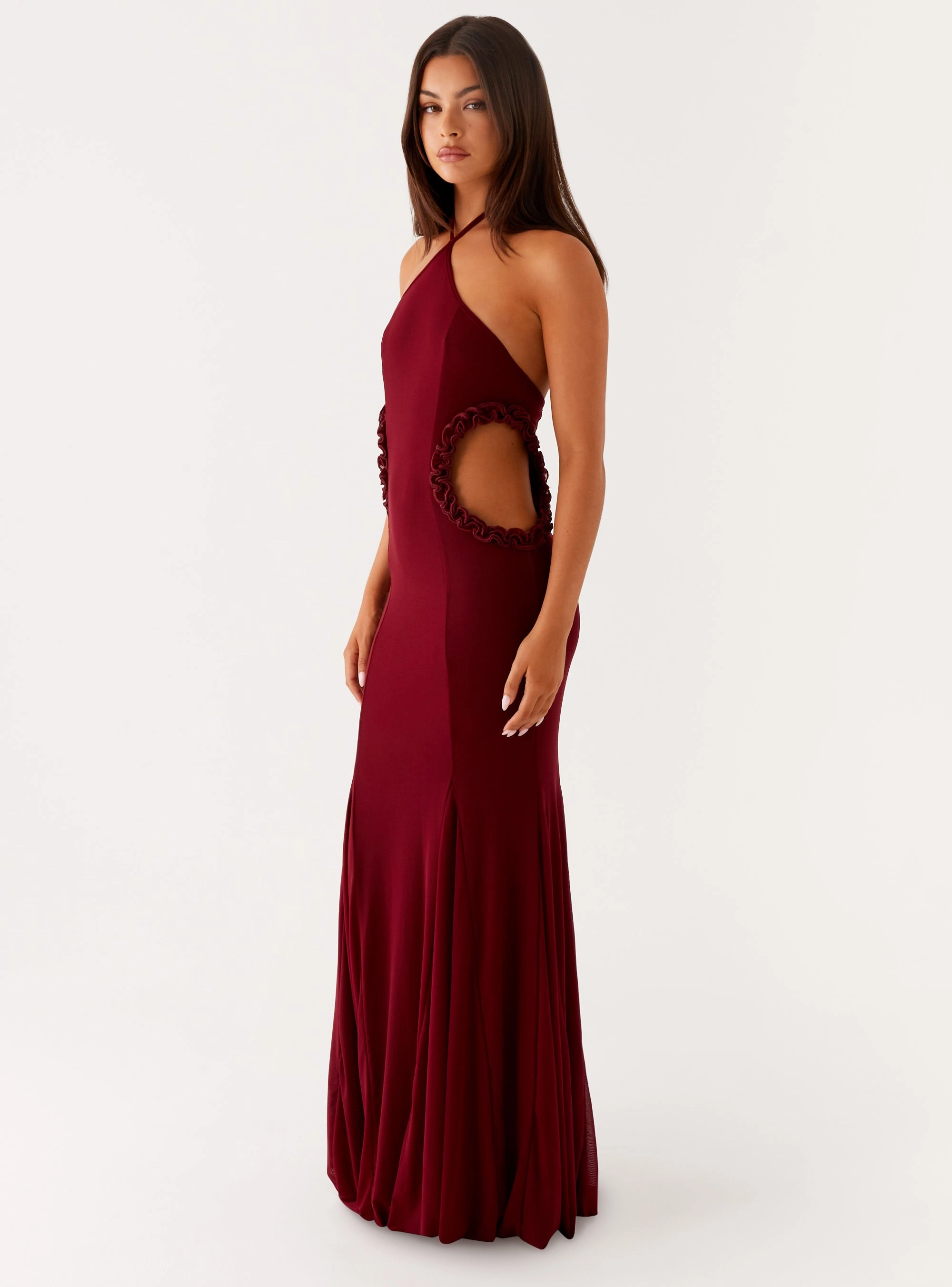 Jemima Maxi Dress - Raspberry Wine Shine Moment