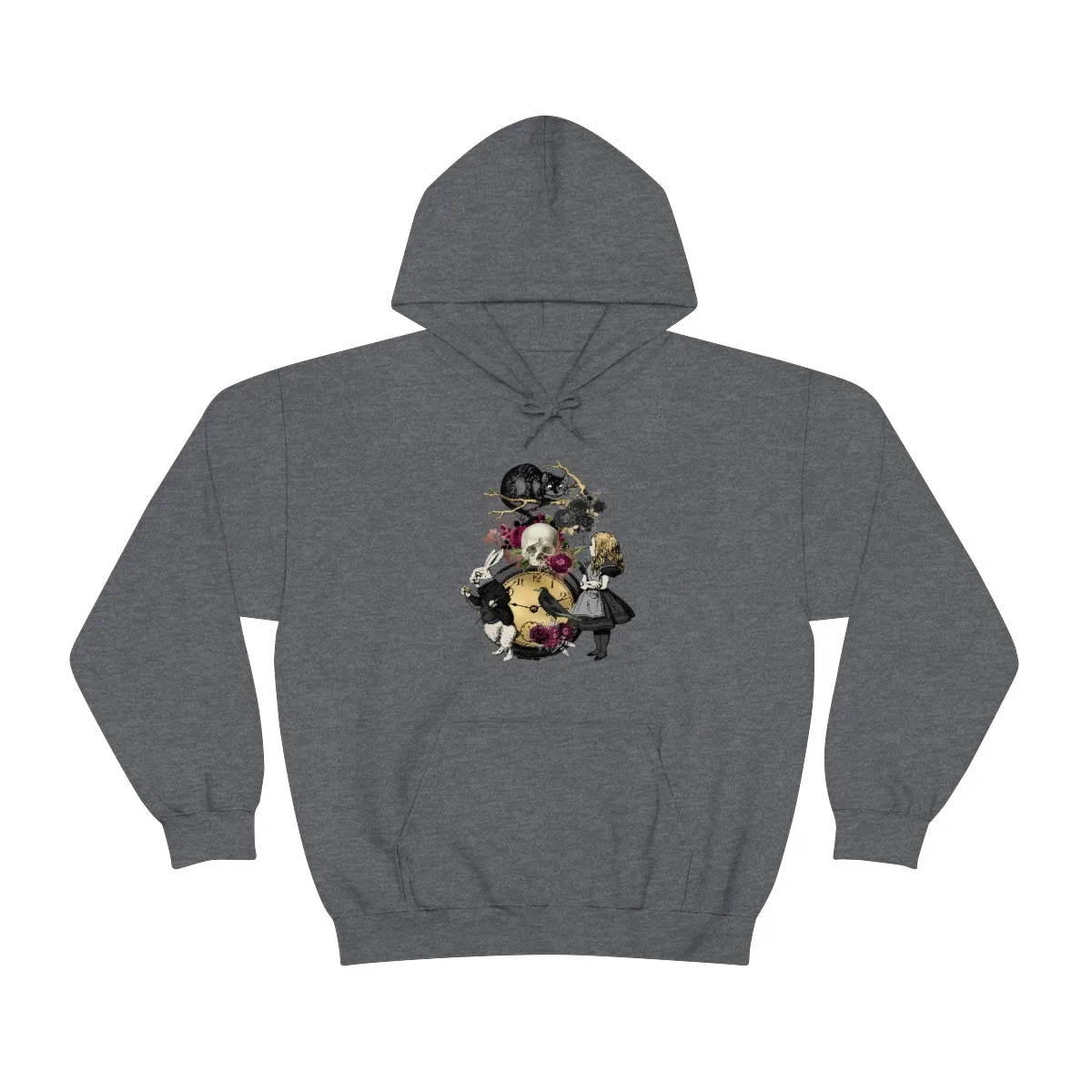 Pullover Hoodies-Alice in Wonderland Gifts 101 Goth Series, Gift Idea