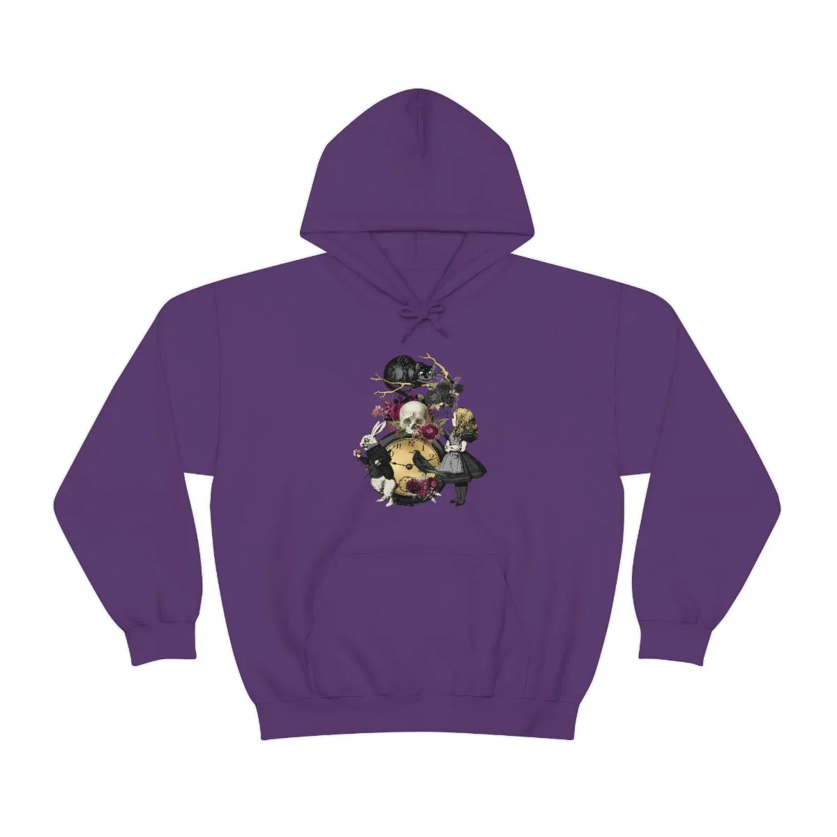 Pullover Hoodies-Alice in Wonderland Gifts 101 Goth Series, Gift Idea