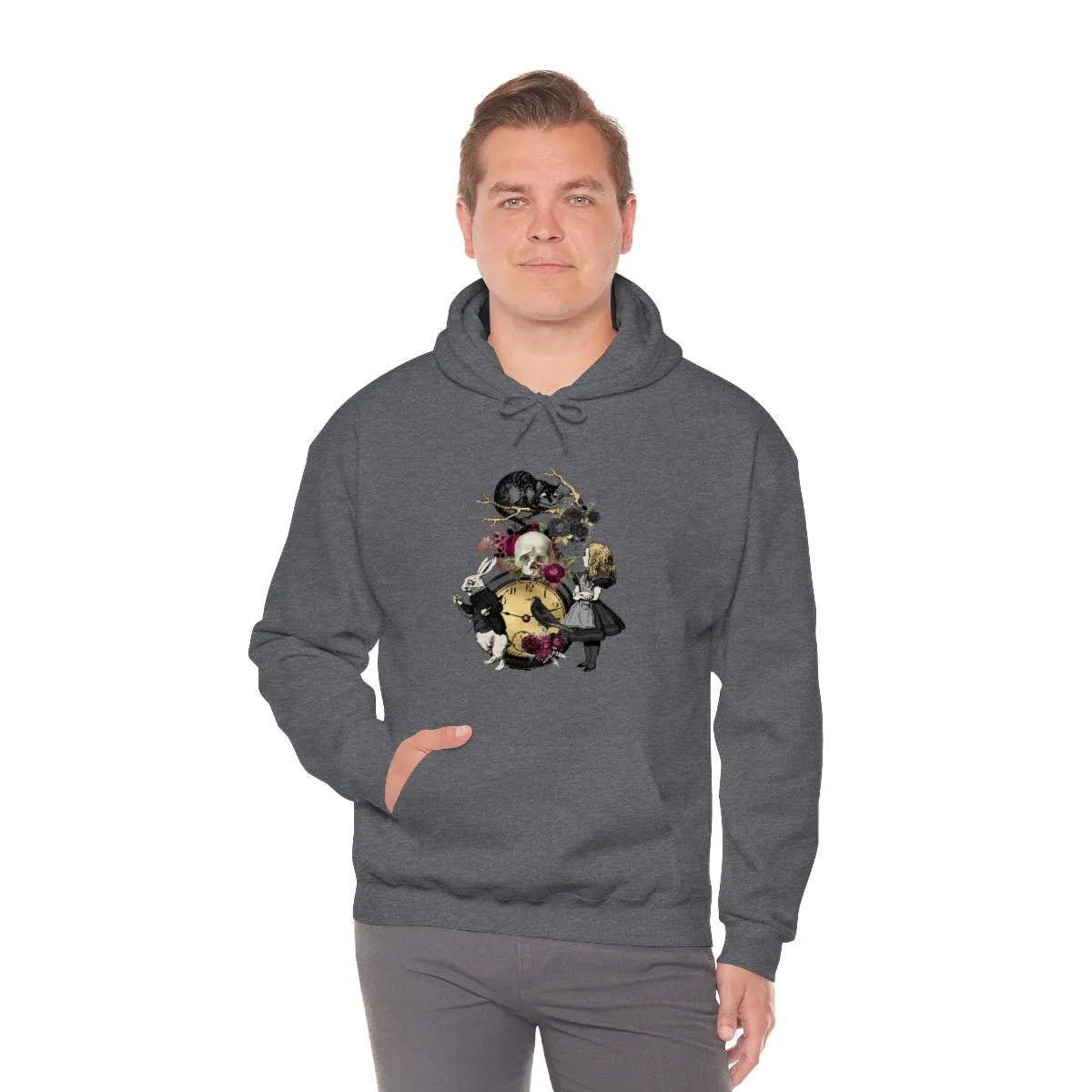 Pullover Hoodies-Alice in Wonderland Gifts 101 Goth Series, Gift Idea