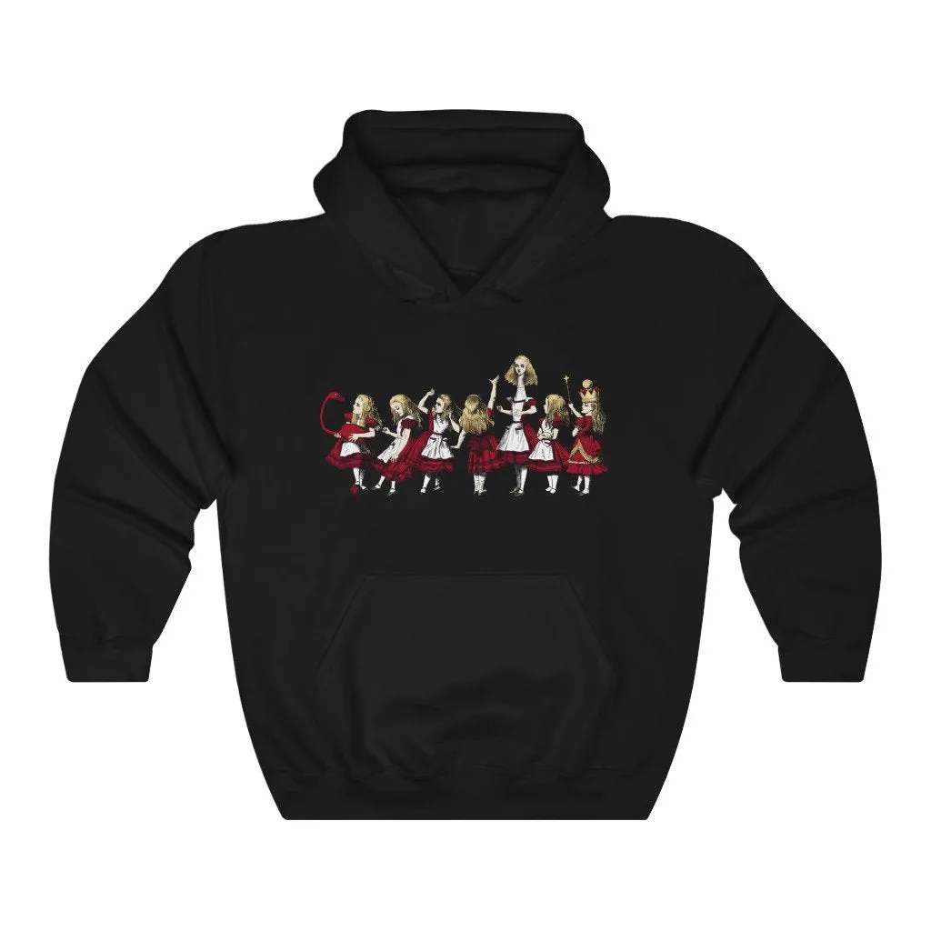 Pullover Hoodies-Alice in Wonderland Gifts 32 Red Series, Gift Idea