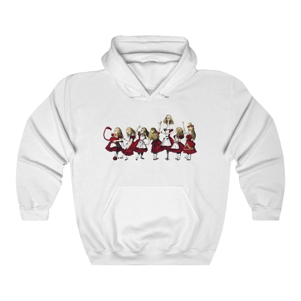Pullover Hoodies-Alice in Wonderland Gifts 32 Red Series, Gift Idea