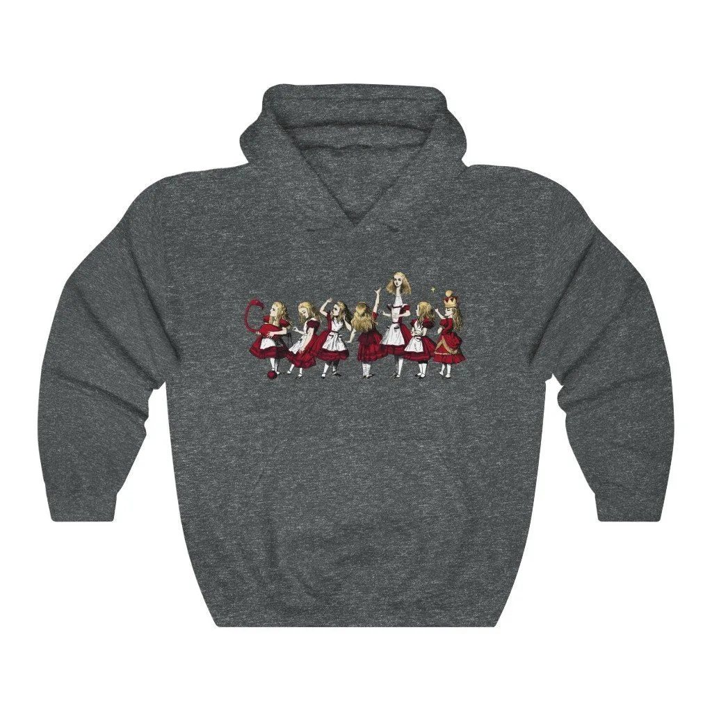 Pullover Hoodies-Alice in Wonderland Gifts 32 Red Series, Gift Idea