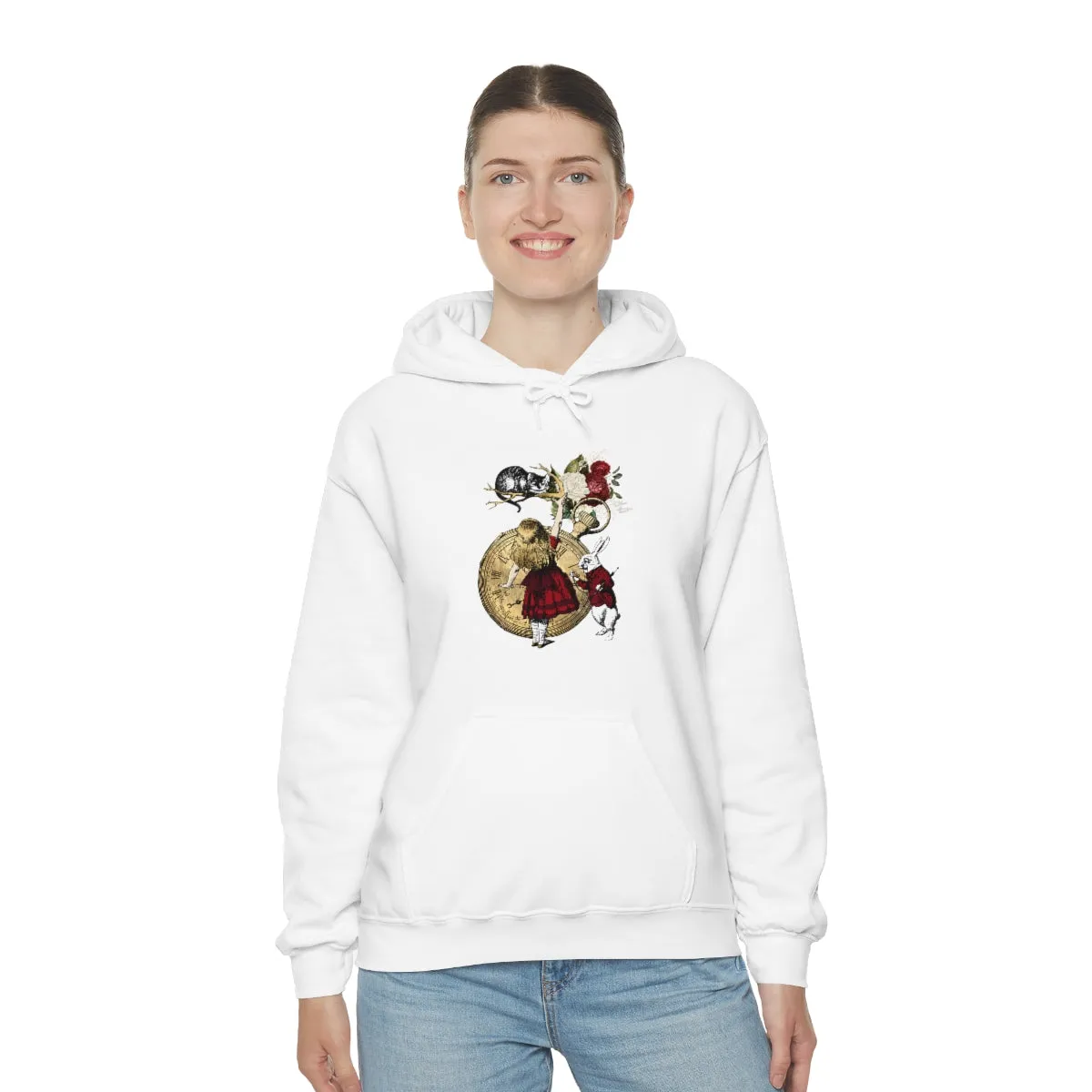 Pullover Hoodies-Alice in Wonderland Gifts 34 Red Series, Gift Idea