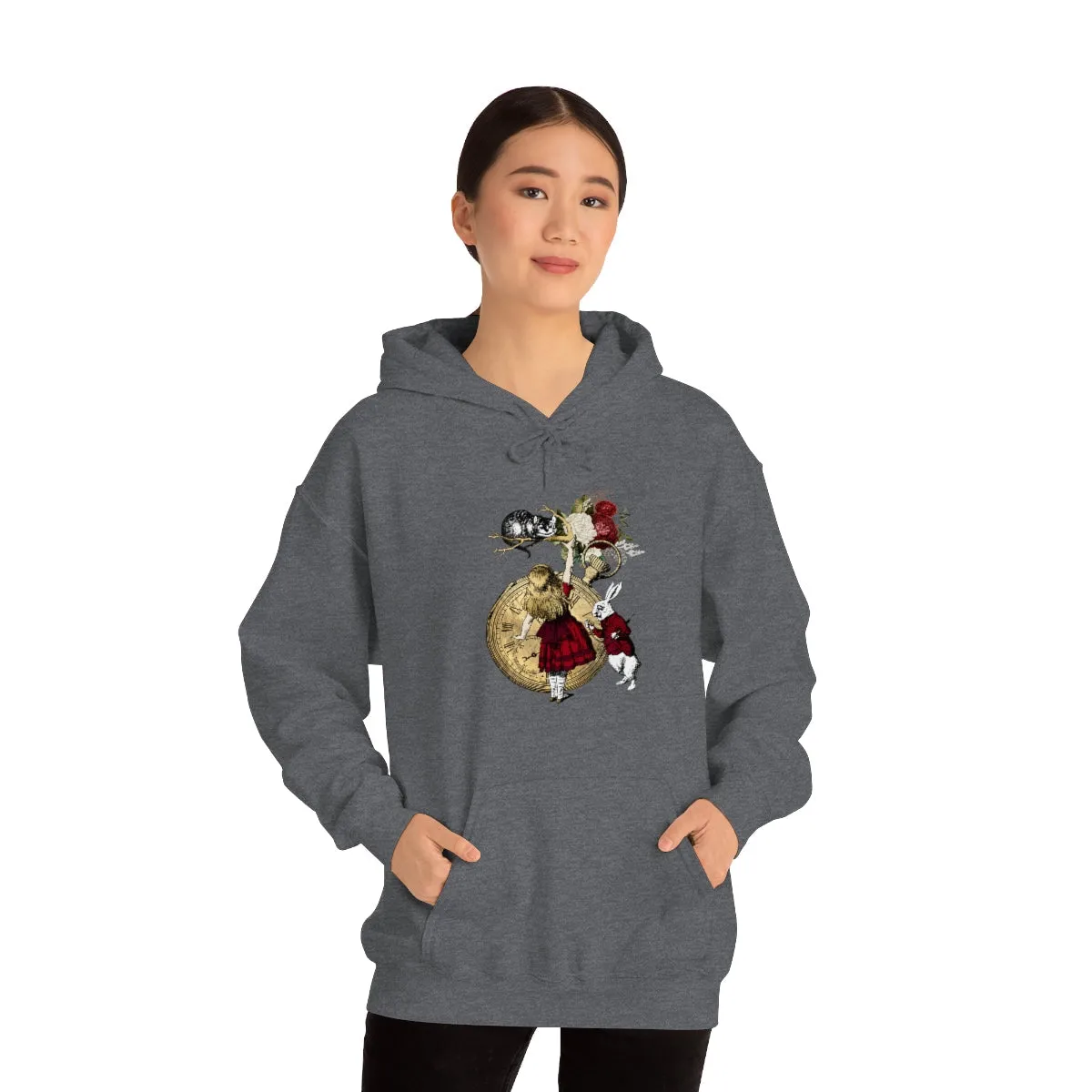 Pullover Hoodies-Alice in Wonderland Gifts 34 Red Series, Gift Idea