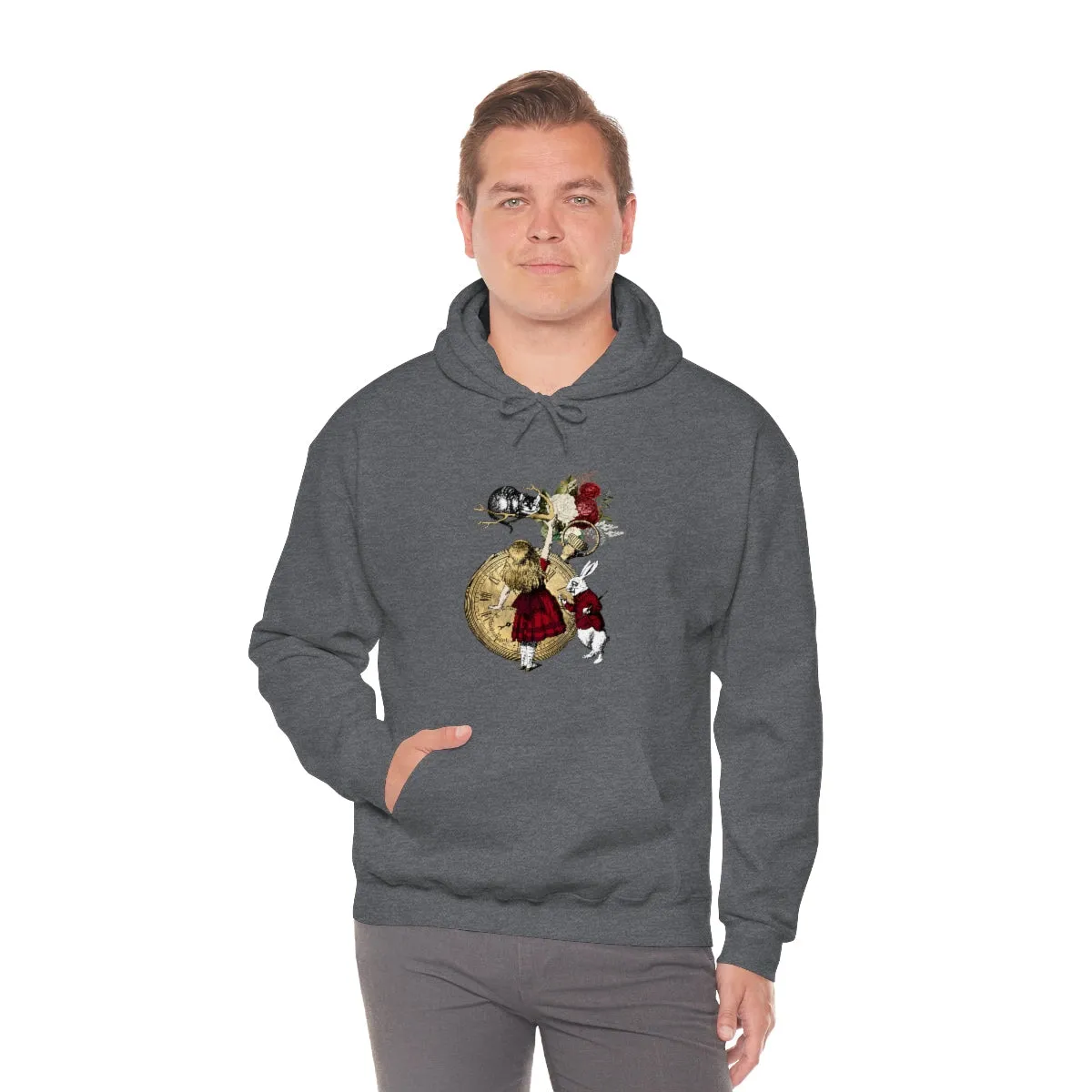 Pullover Hoodies-Alice in Wonderland Gifts 34 Red Series, Gift Idea