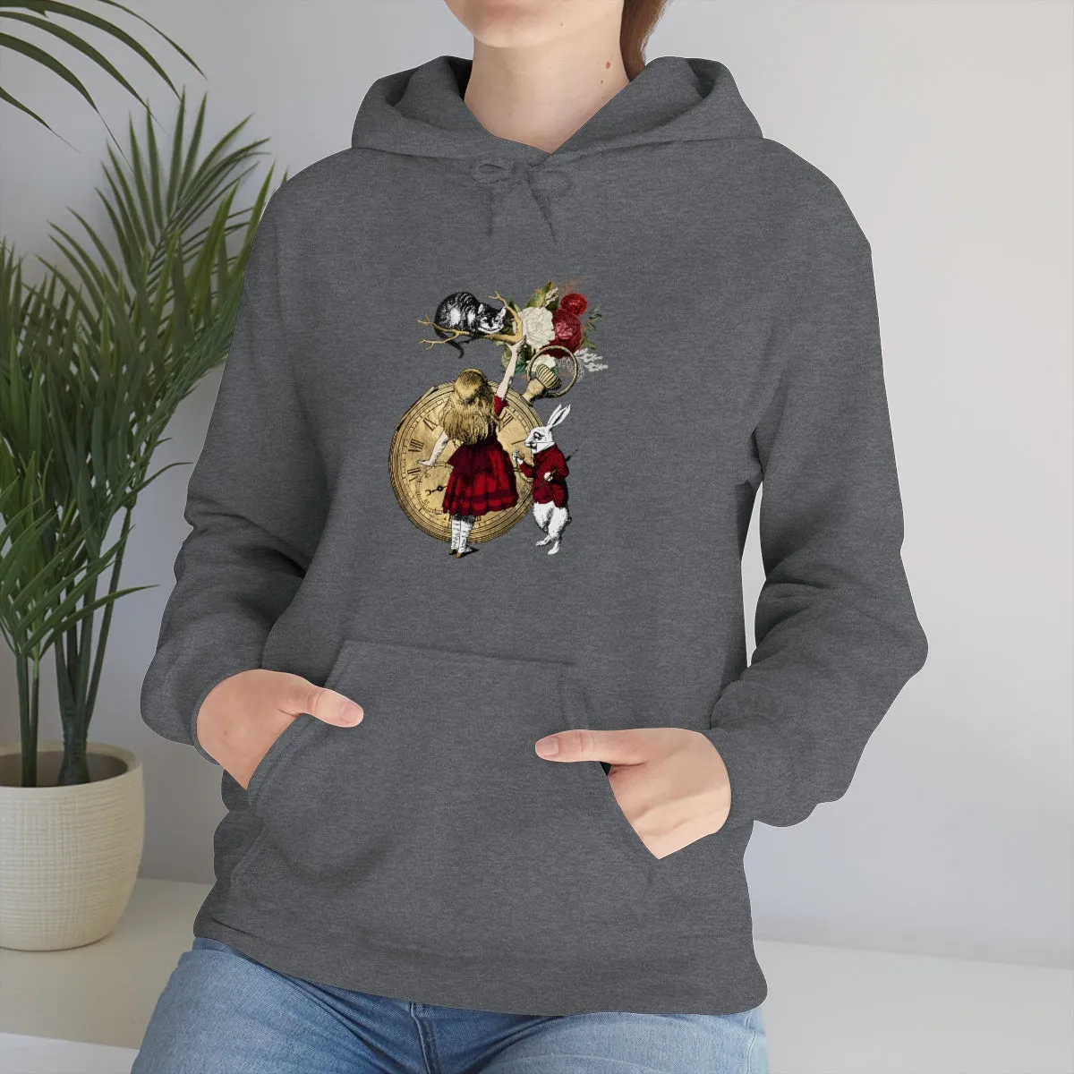 Pullover Hoodies-Alice in Wonderland Gifts 34 Red Series, Gift Idea