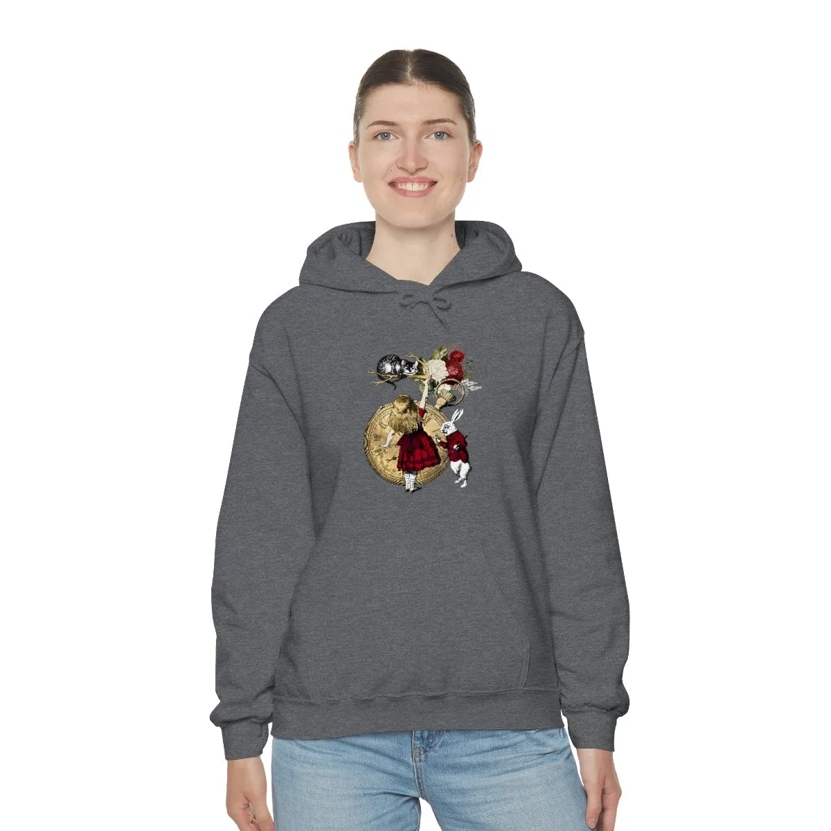 Pullover Hoodies-Alice in Wonderland Gifts 34 Red Series, Gift Idea