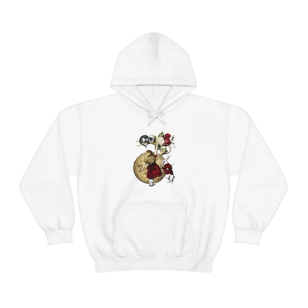 Pullover Hoodies-Alice in Wonderland Gifts 34 Red Series, Gift Idea