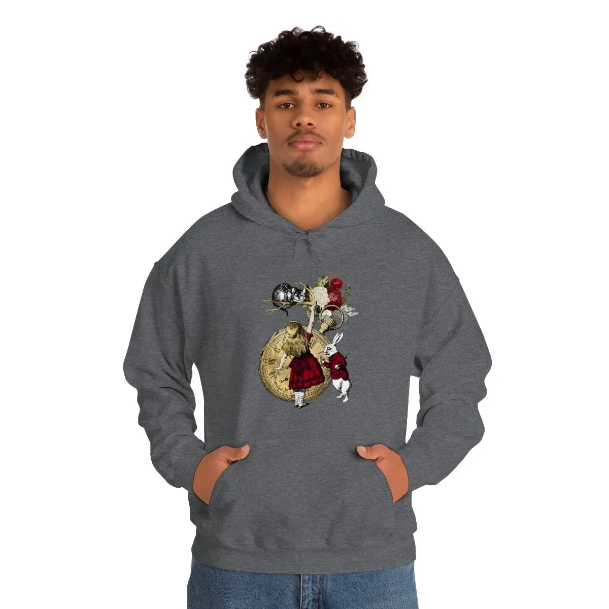 Pullover Hoodies-Alice in Wonderland Gifts 34 Red Series, Gift Idea