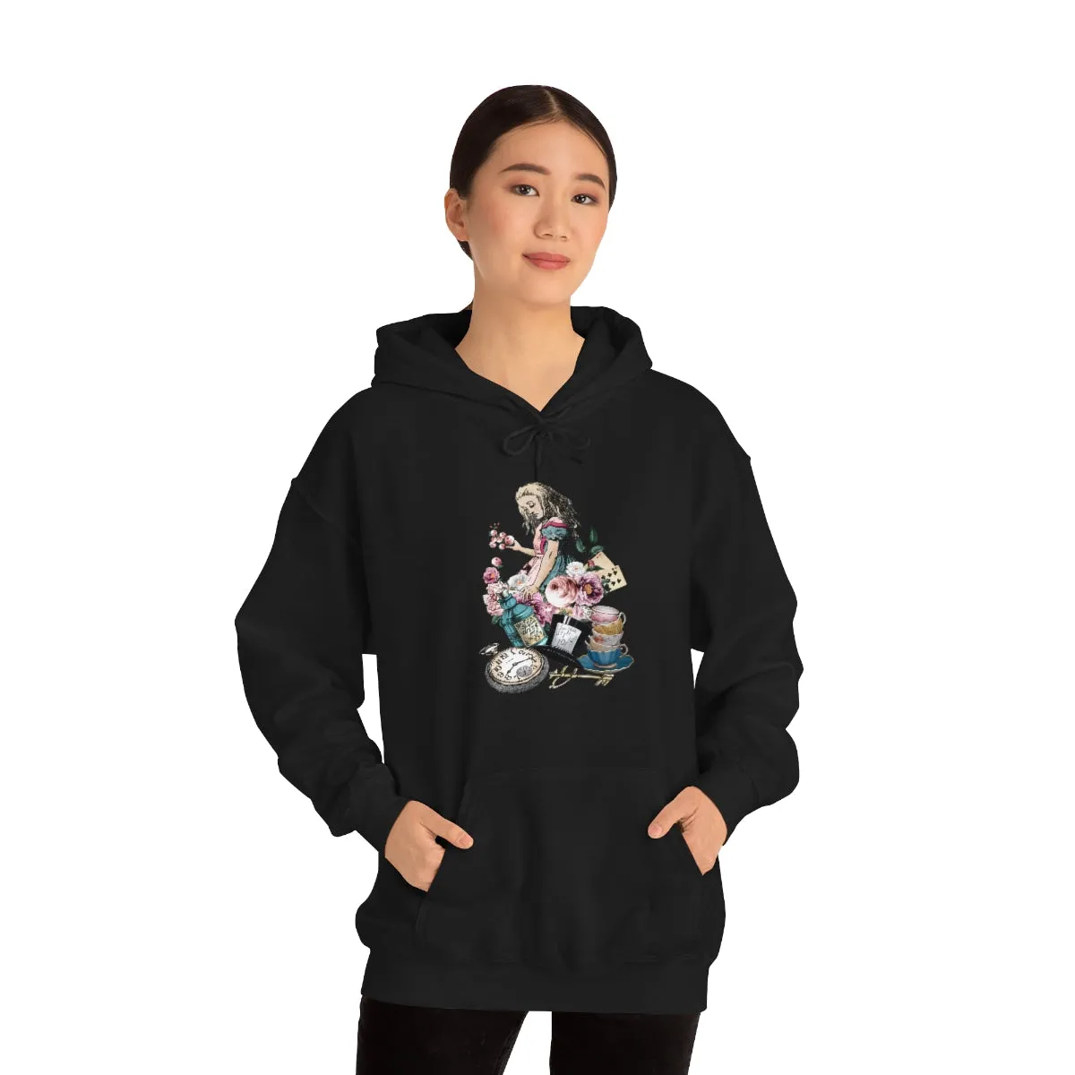 Pullover Hoodies-Alice in Wonderland Gifts 44 Colorful Series, Gift Idea