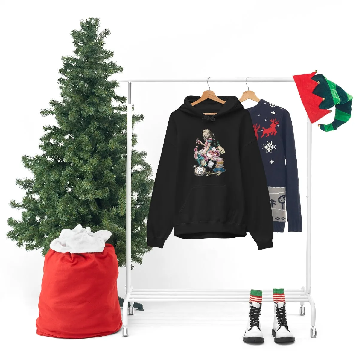 Pullover Hoodies-Alice in Wonderland Gifts 44 Colorful Series, Gift Idea
