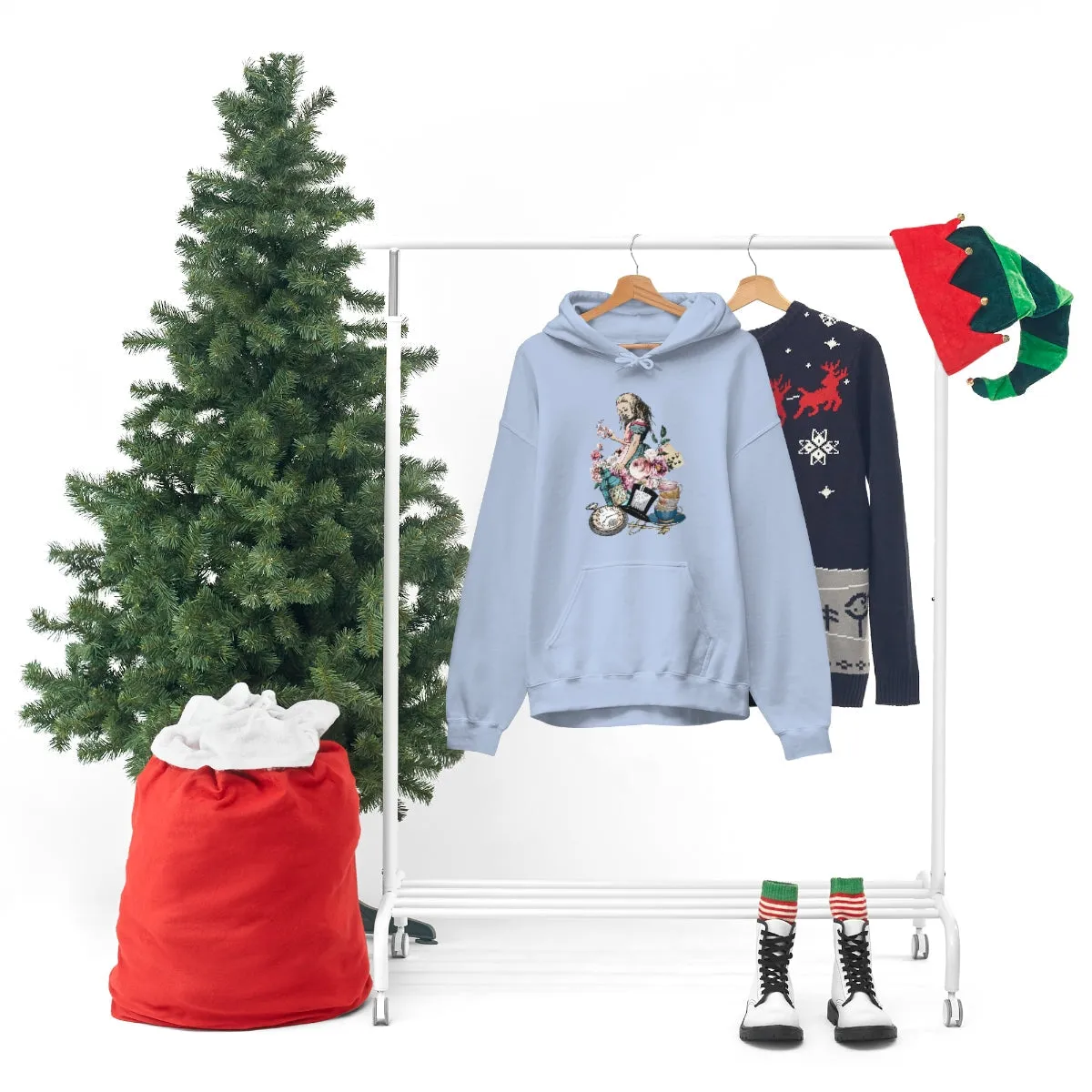 Pullover Hoodies-Alice in Wonderland Gifts 44 Colorful Series, Gift Idea