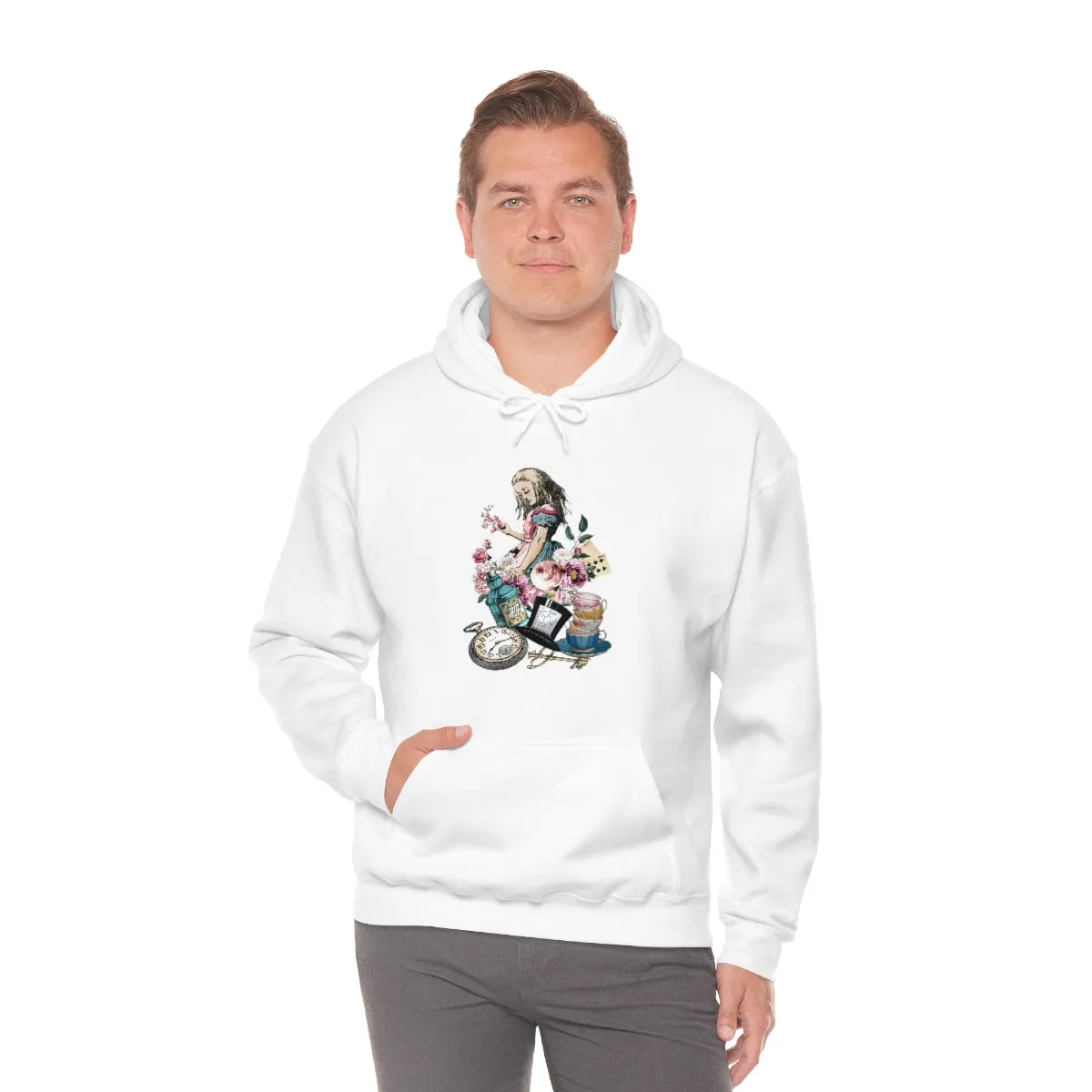 Pullover Hoodies-Alice in Wonderland Gifts 44 Colorful Series, Gift Idea