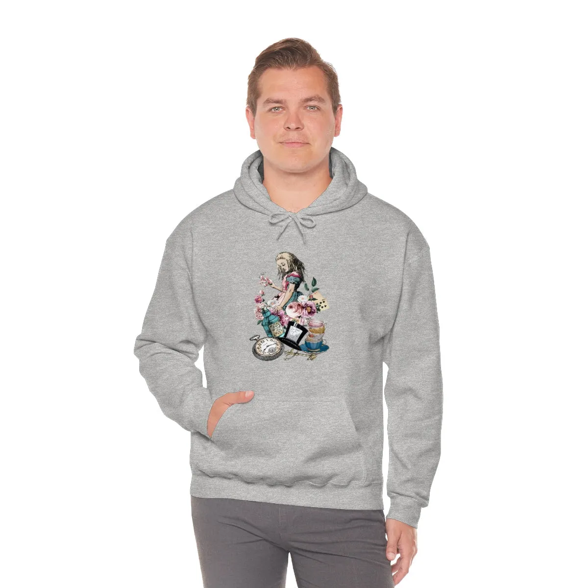 Pullover Hoodies-Alice in Wonderland Gifts 44 Colorful Series, Gift Idea